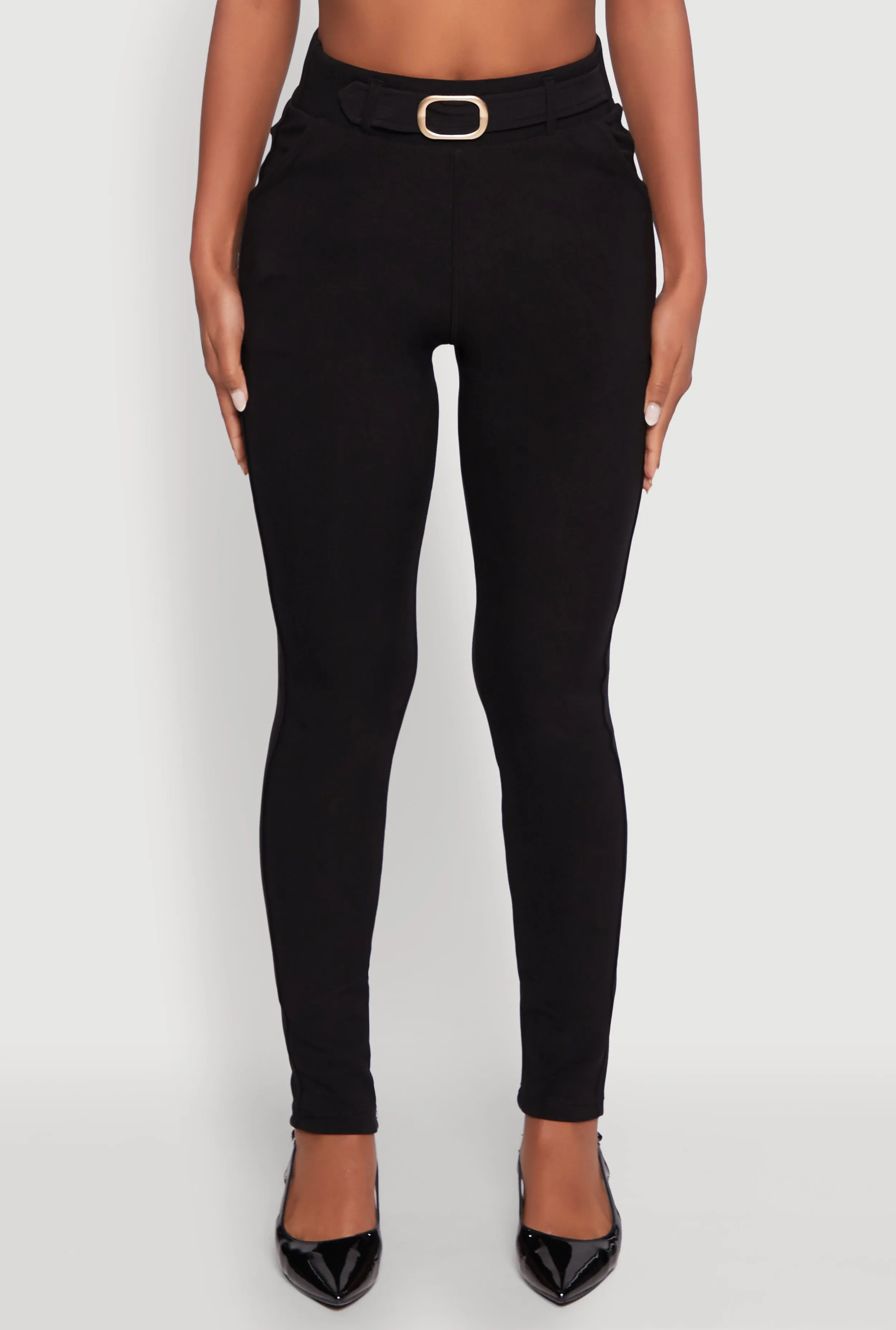 Body Contour Belted Front Pants sold by Rainbow product image thumbnail 5