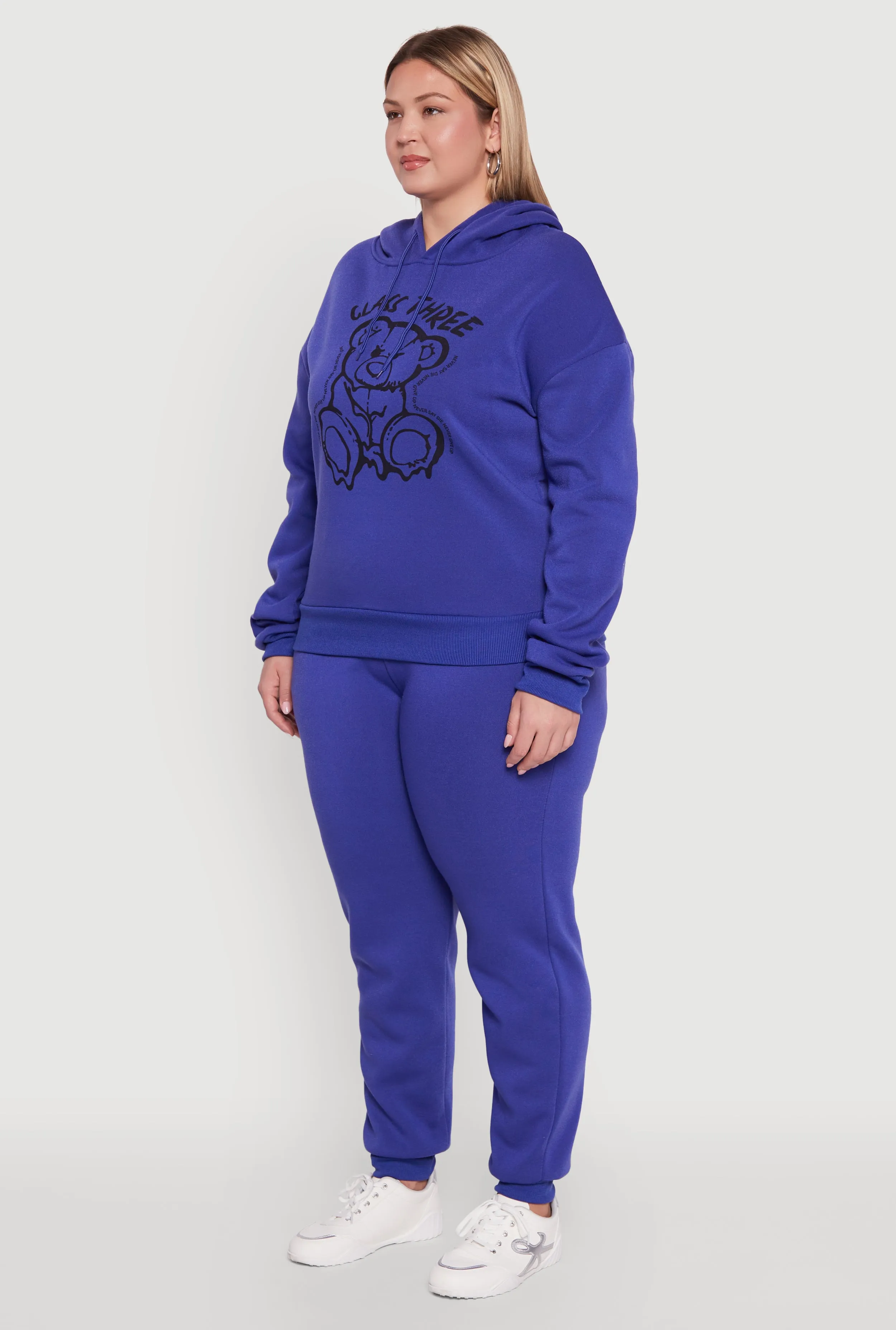 Plus Size Class Three Graphic Pullover Hoodie sold by Rainbow product image thumbnail 5