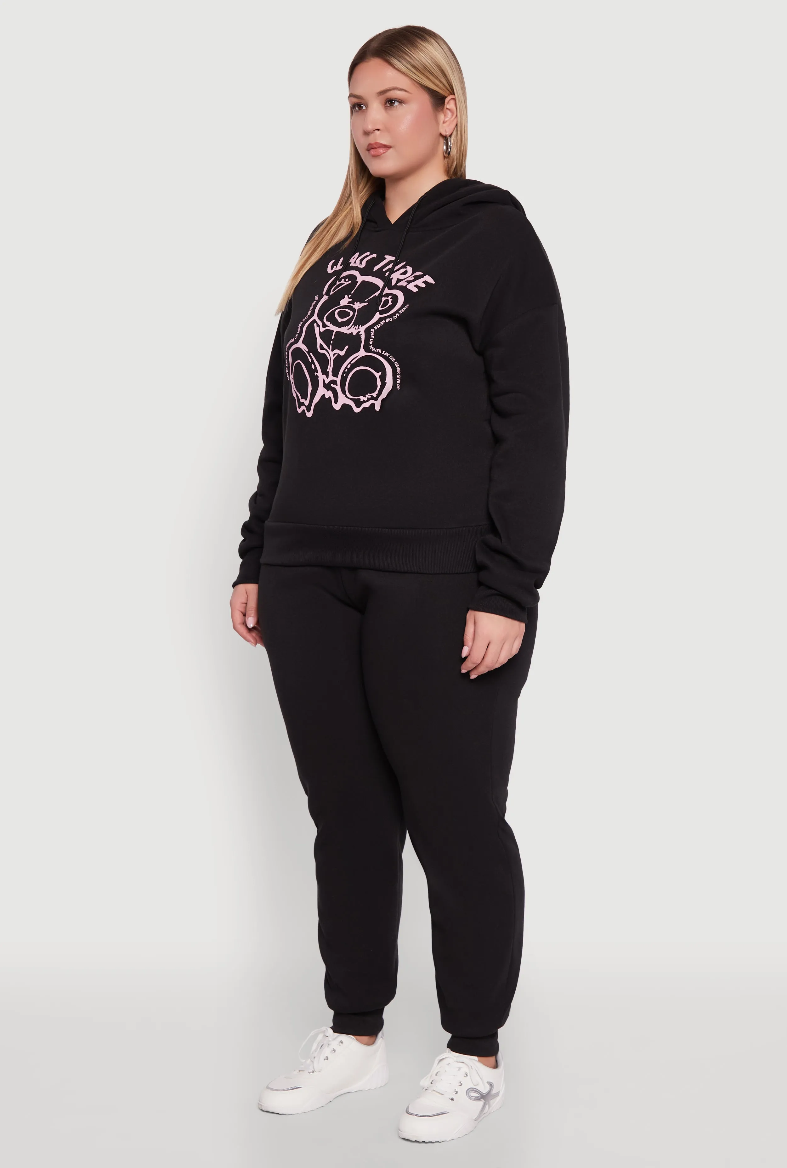 Plus Size Class Three Graphic Pullover Hoodie sold by Rainbow product image thumbnail 5