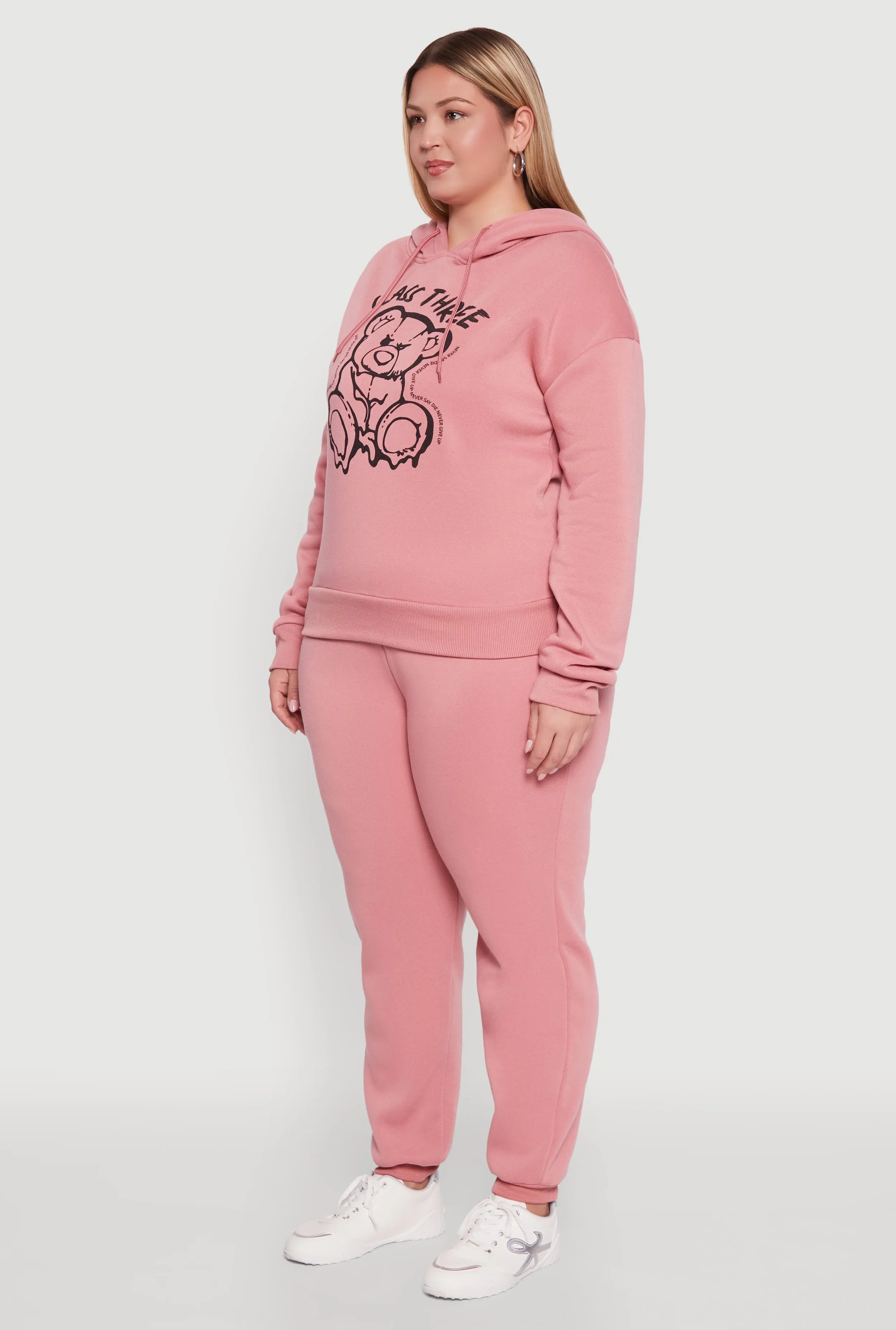 Plus Size Class Three Graphic Pullover Hoodie sold by Rainbow product image thumbnail 5