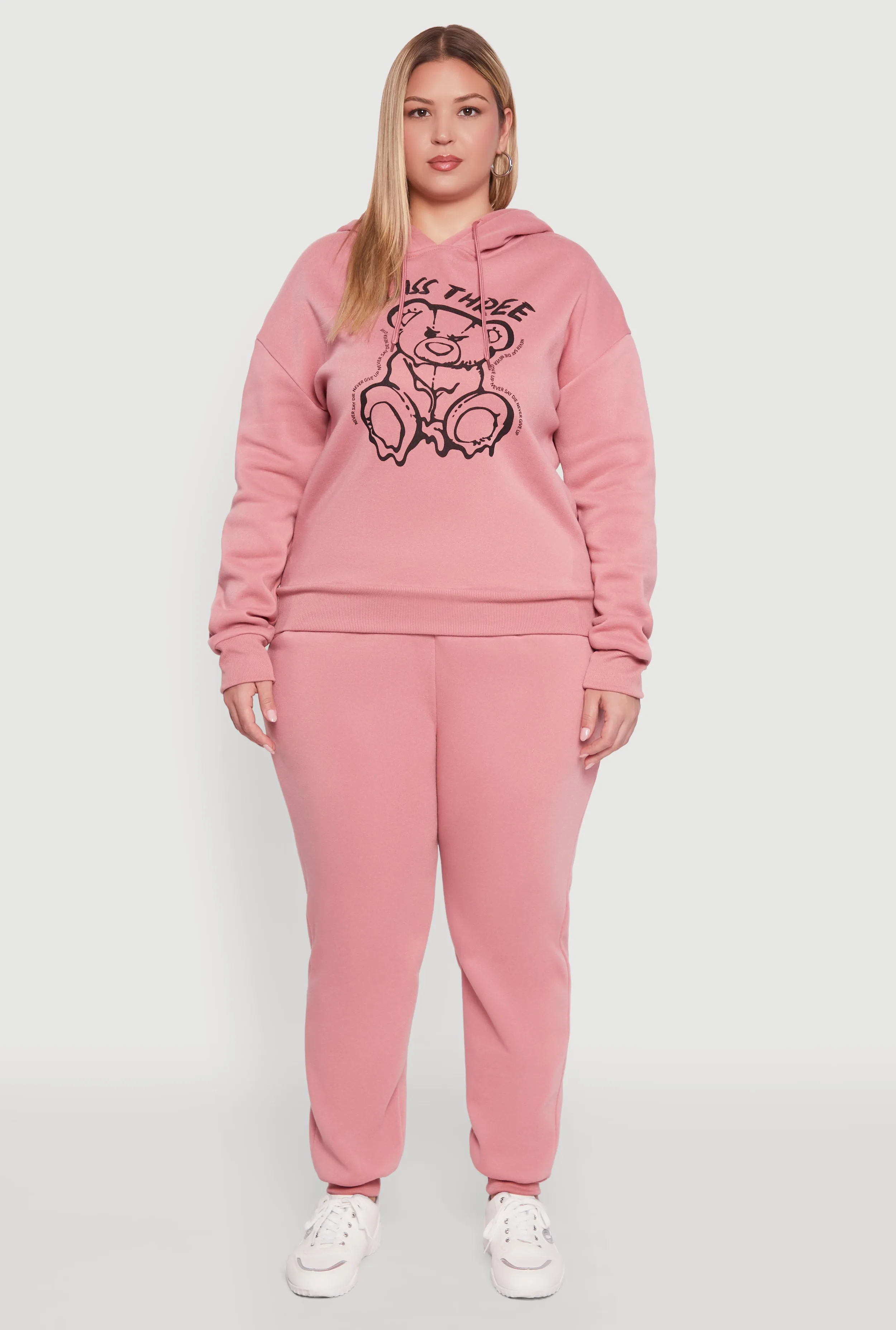 Plus Size Class Three Graphic Pullover Hoodie sold by Rainbow product image thumbnail 3