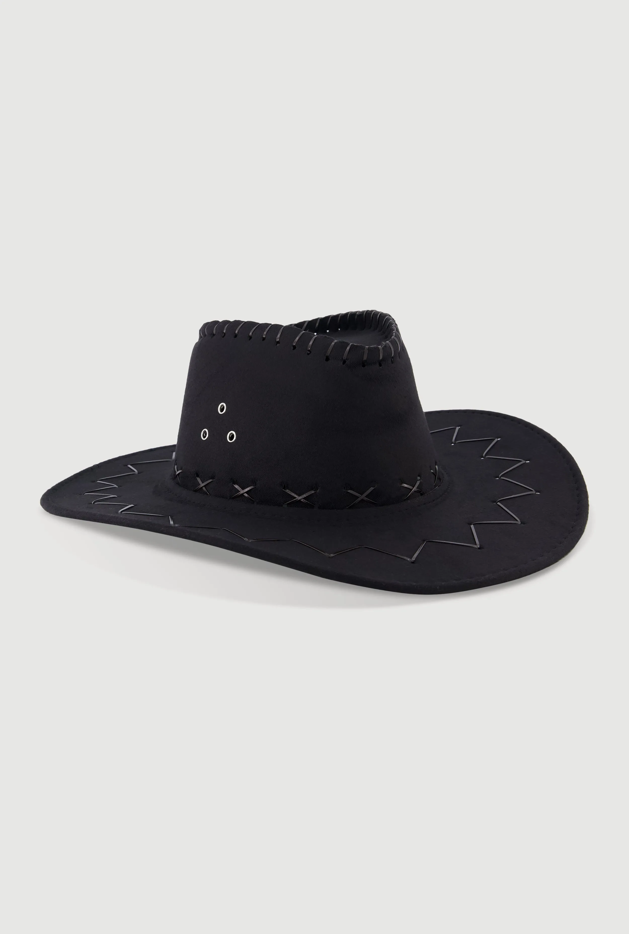 Stylish Lace Up Cowboy Hat sold by Rainbow