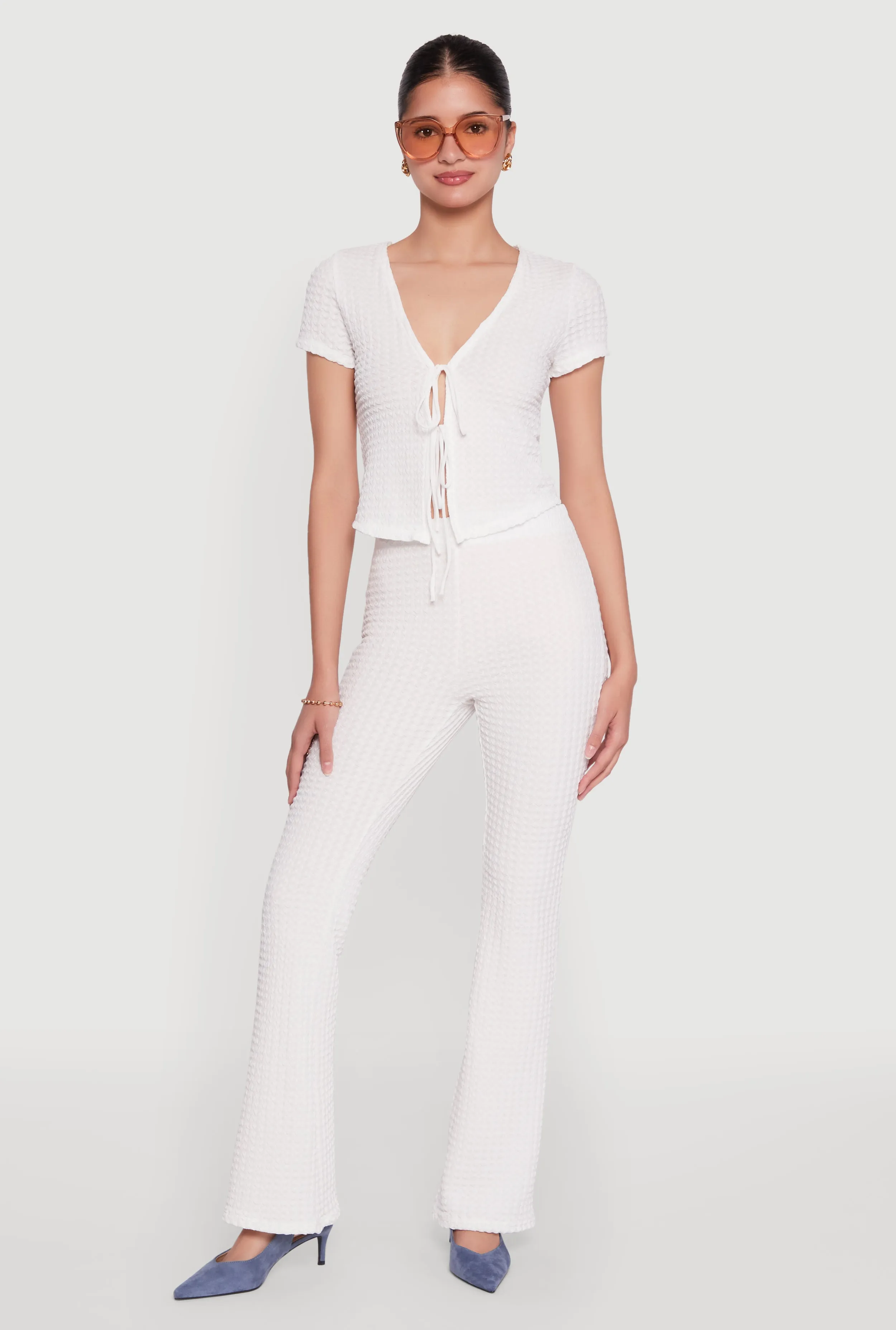 Iris Textured Knit Dress Pants sold by Rainbow product image thumbnail 2