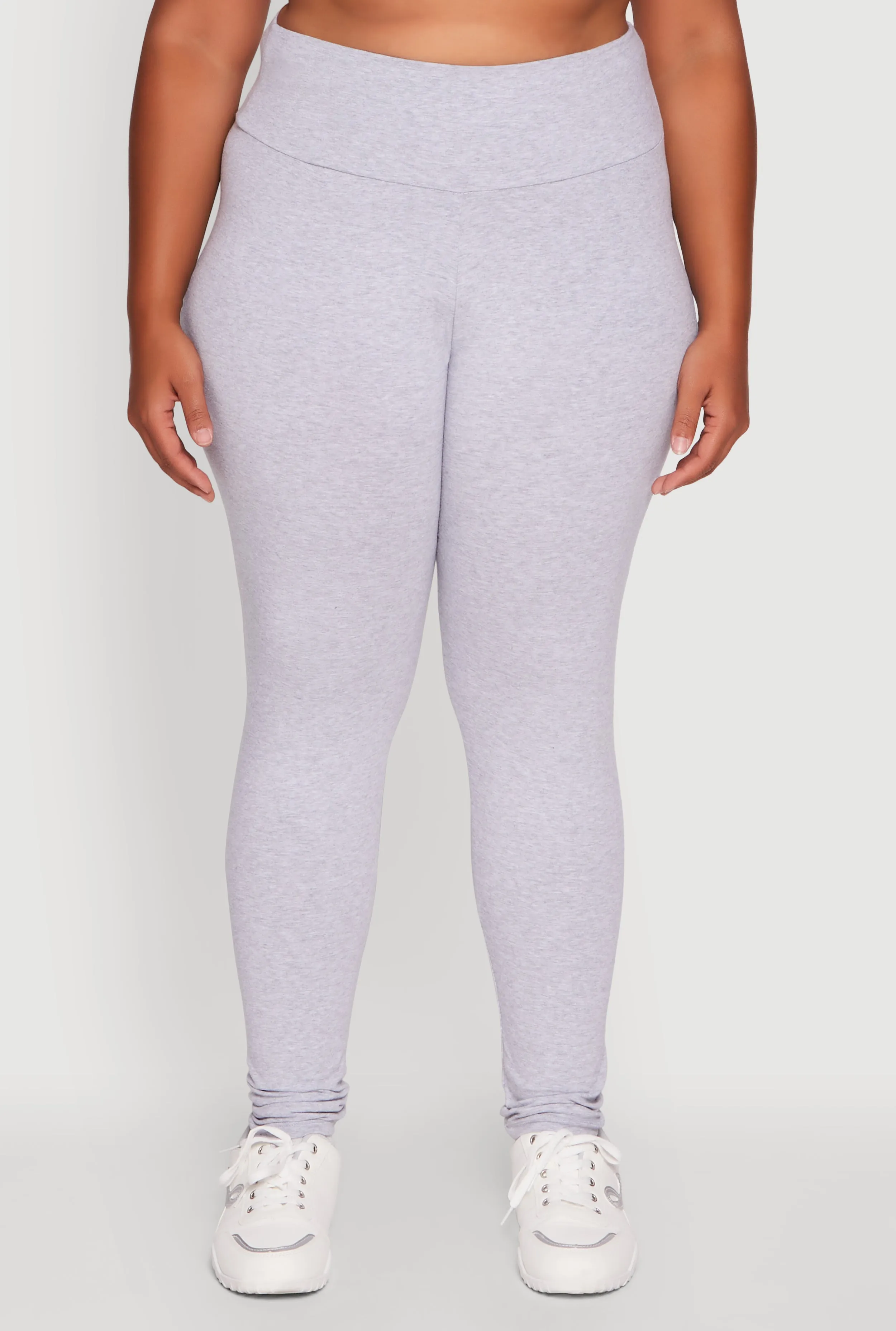 Plus Size Stylish High Waisted Leggings sold by Rainbow product image thumbnail 5