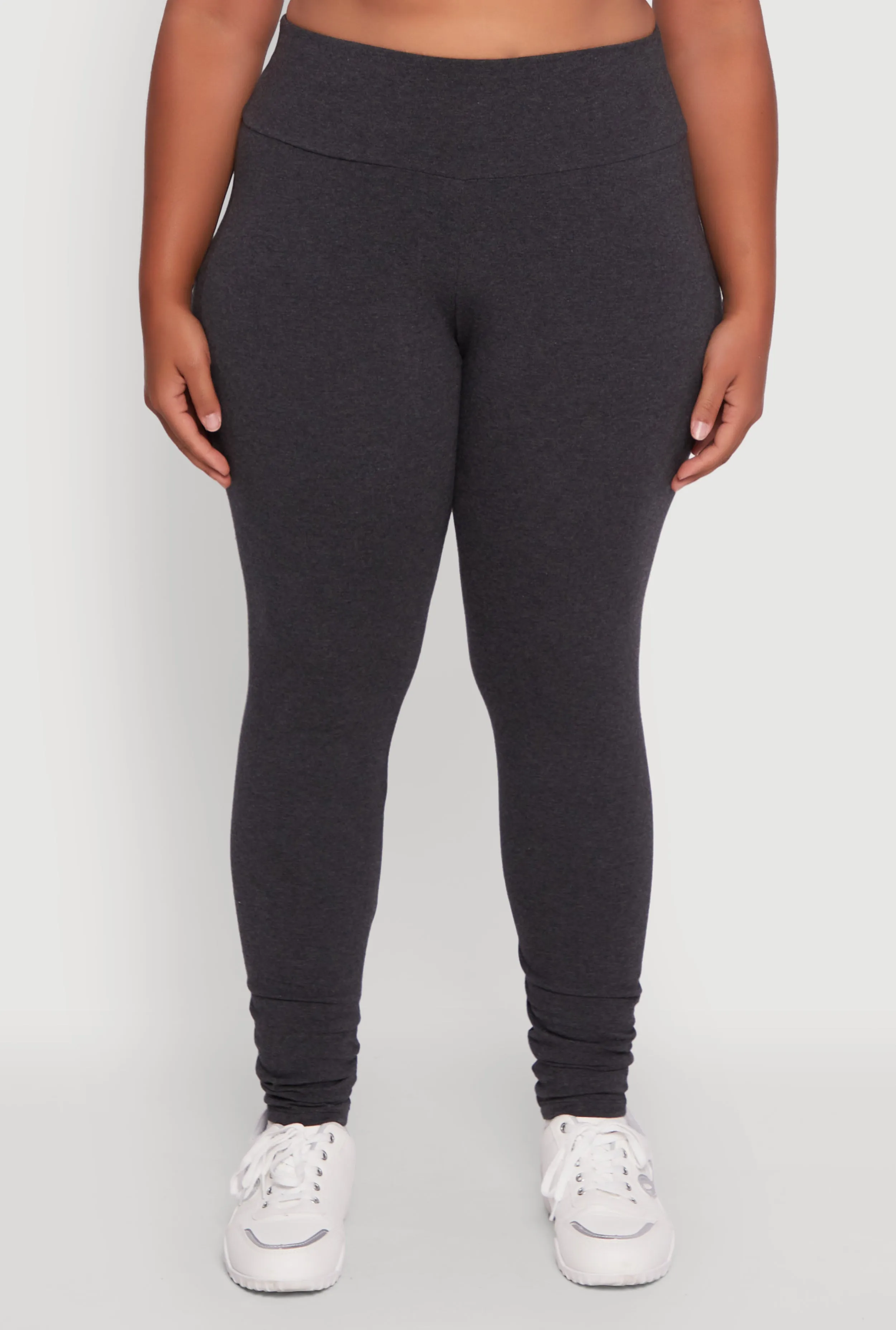 Plus Size Stylish High Waisted Leggings sold by Rainbow product image thumbnail 5