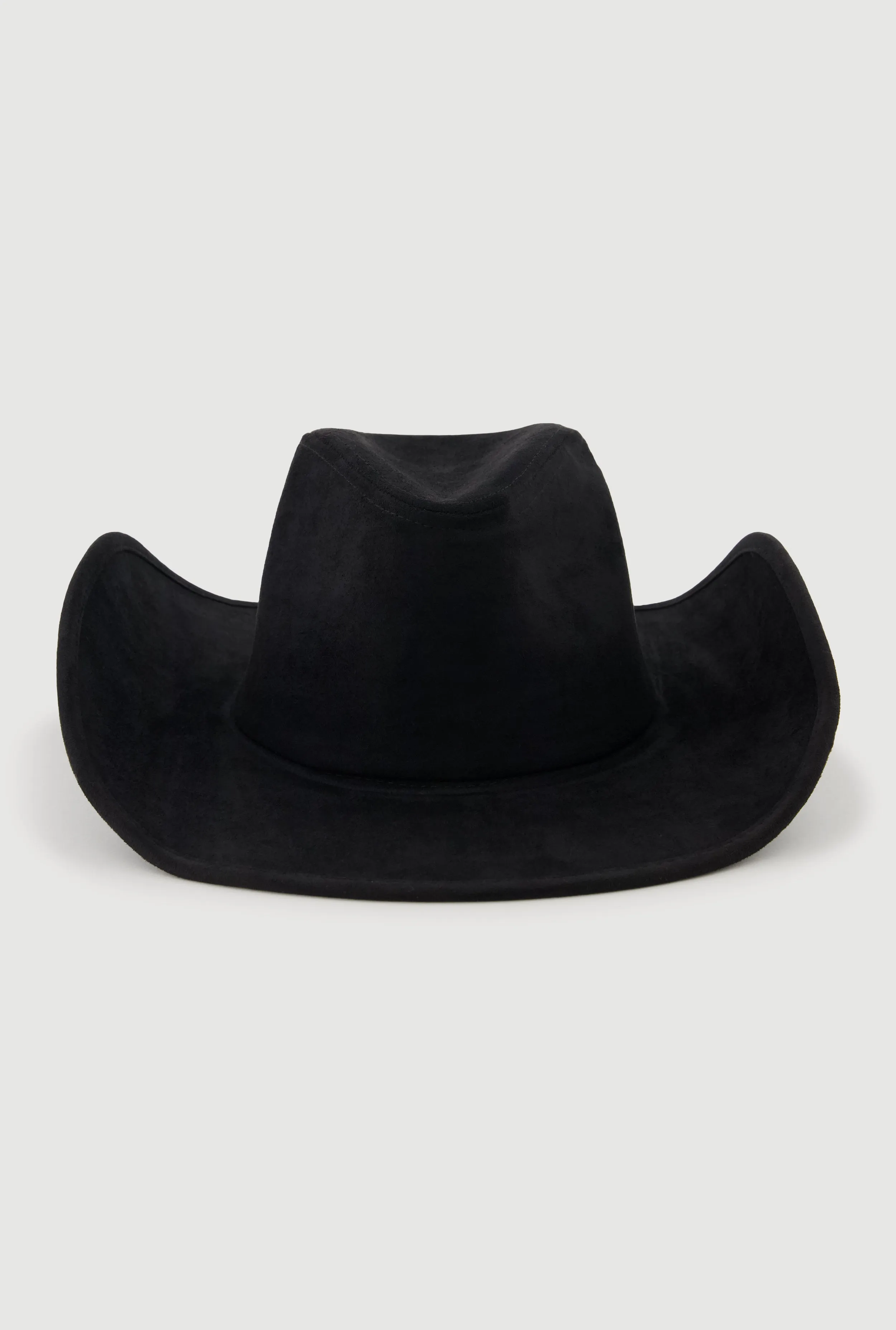 Faux Suede Rhinestone Brim Cowboy Hat sold by Rainbow product image thumbnail 3