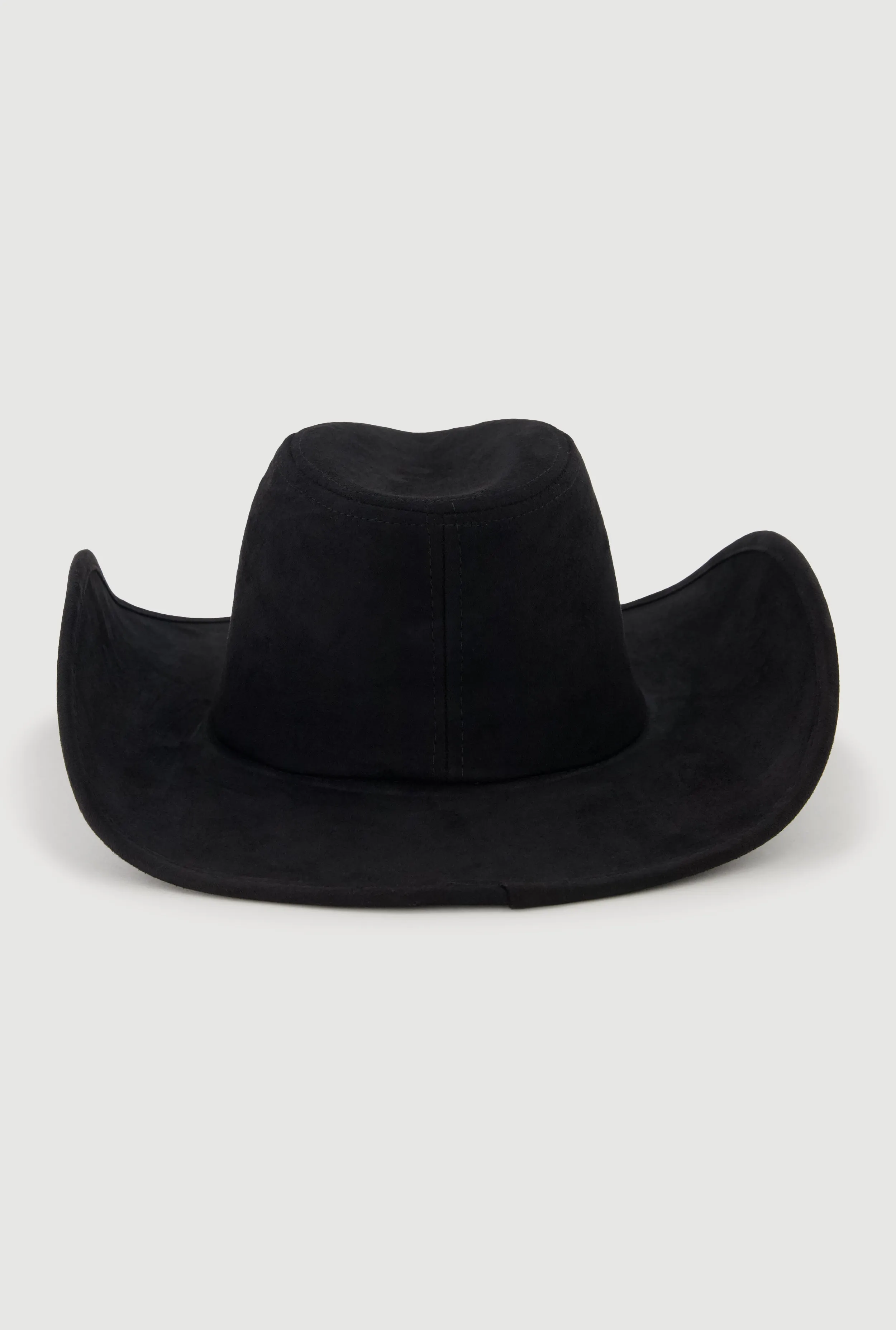 Faux Suede Rhinestone Brim Cowboy Hat sold by Rainbow product image thumbnail 5