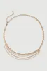 Metallic Layered Chain Belt sold by Rainbow