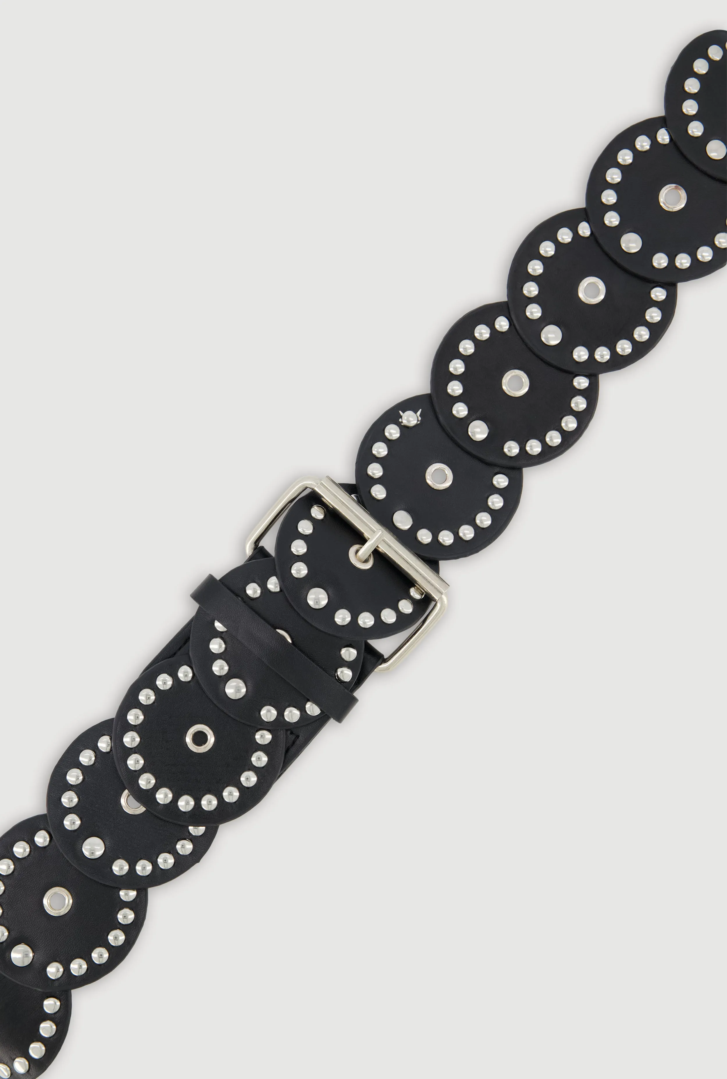 Roller Buckle Faux Leather Moroccan Belt sold by Rainbow product image thumbnail 3