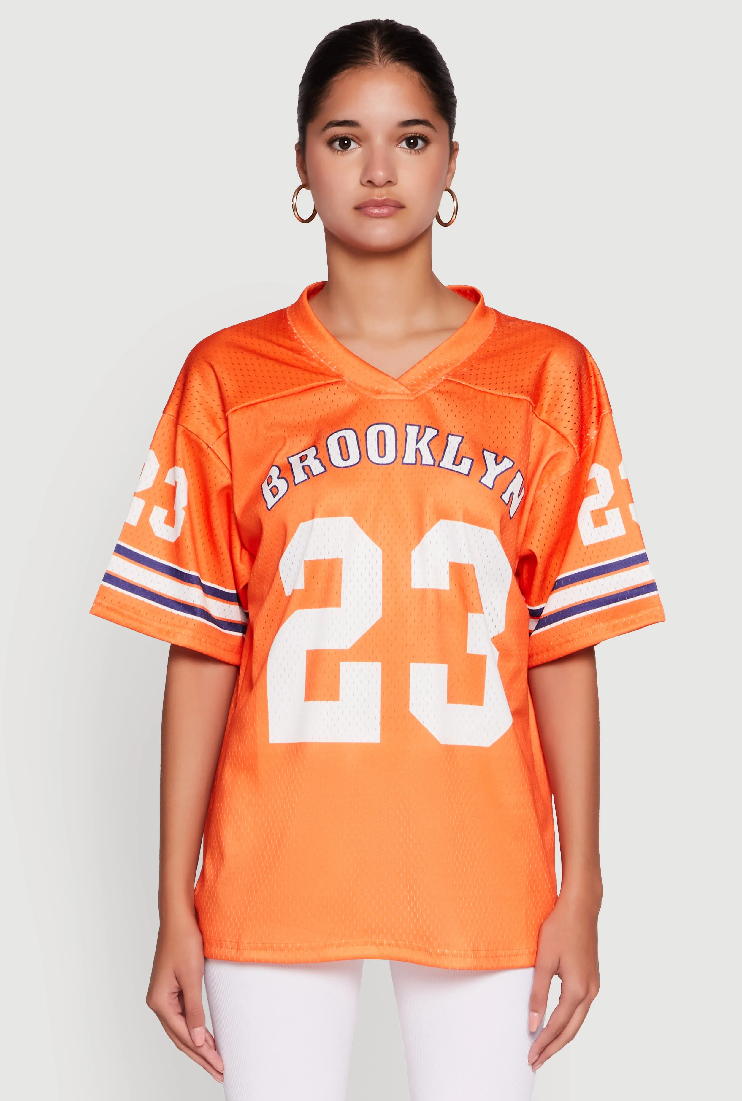 Brooklyn 23 Graphic Football Jersey sold by Rainbow product image thumbnail 2