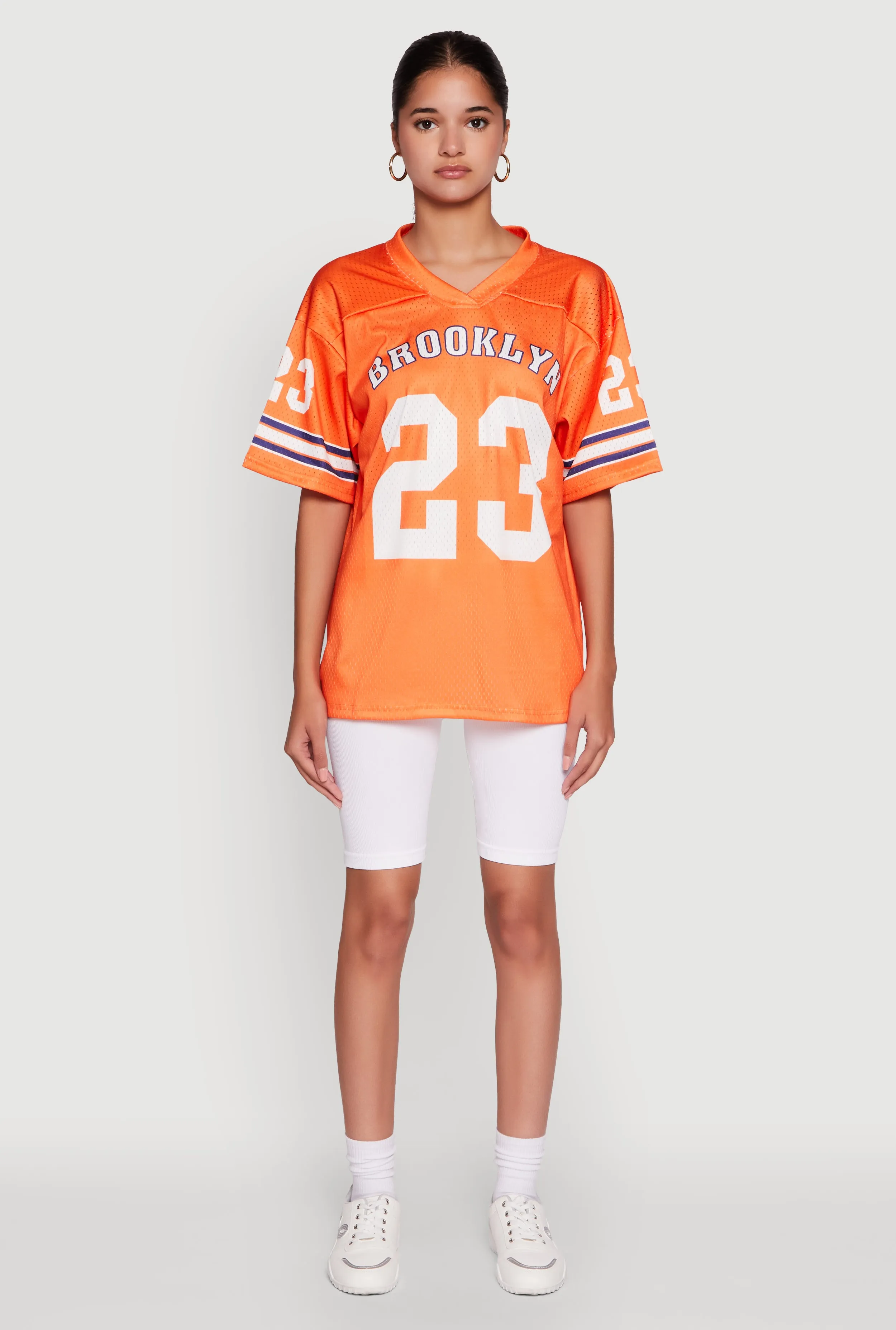 Brooklyn 23 Graphic Football Jersey sold by Rainbow product image thumbnail 3