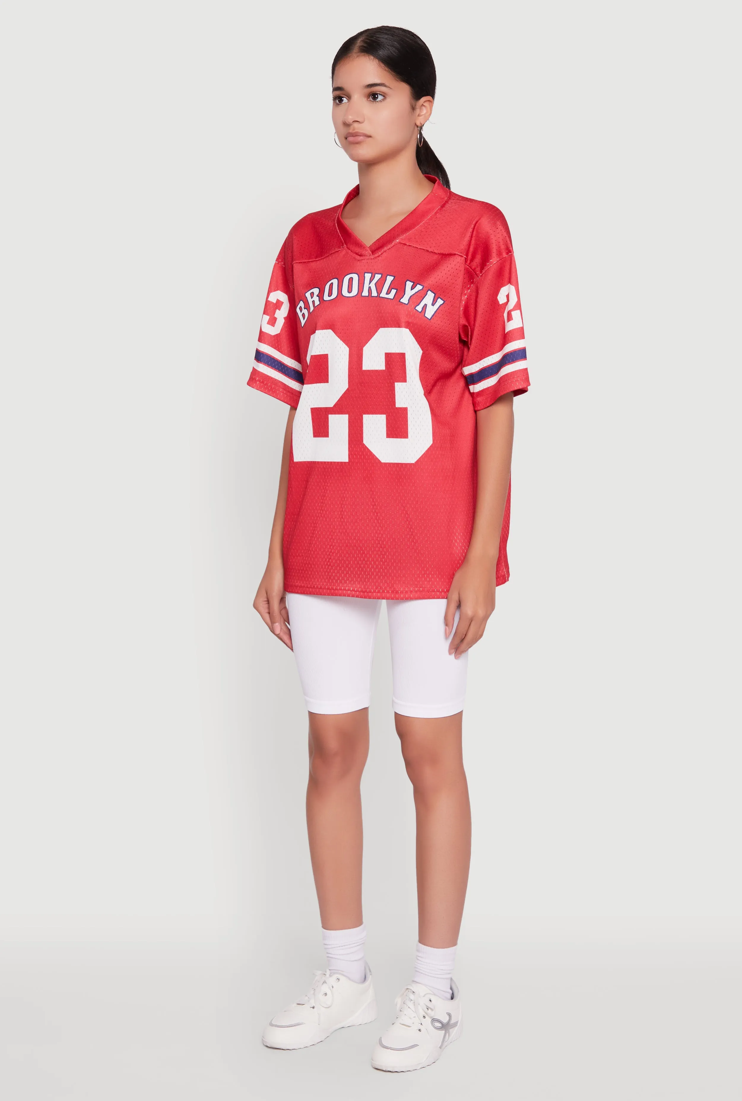 Brooklyn 23 Graphic Football Jersey sold by Rainbow product image thumbnail 5