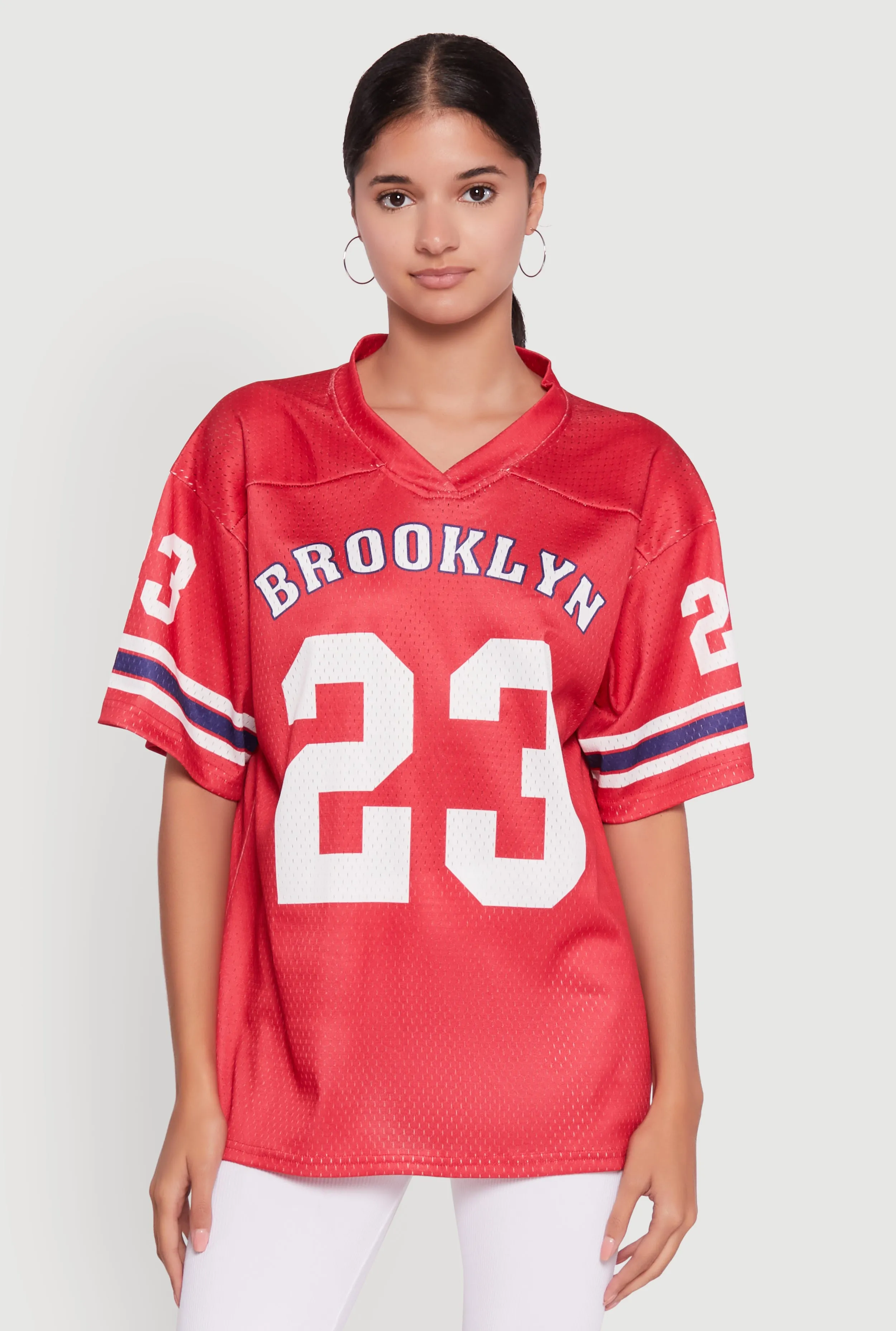 Brooklyn 23 Graphic Football Jersey sold by Rainbow product image thumbnail 2