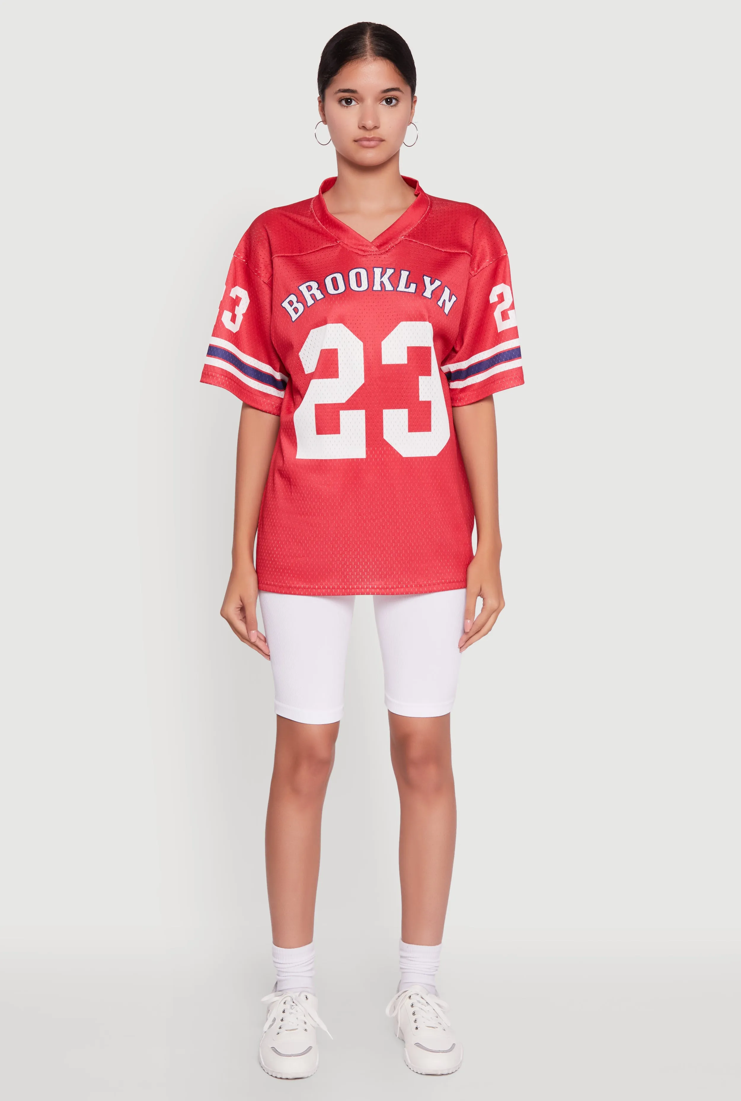 Brooklyn 23 Graphic Football Jersey sold by Rainbow product image thumbnail 3