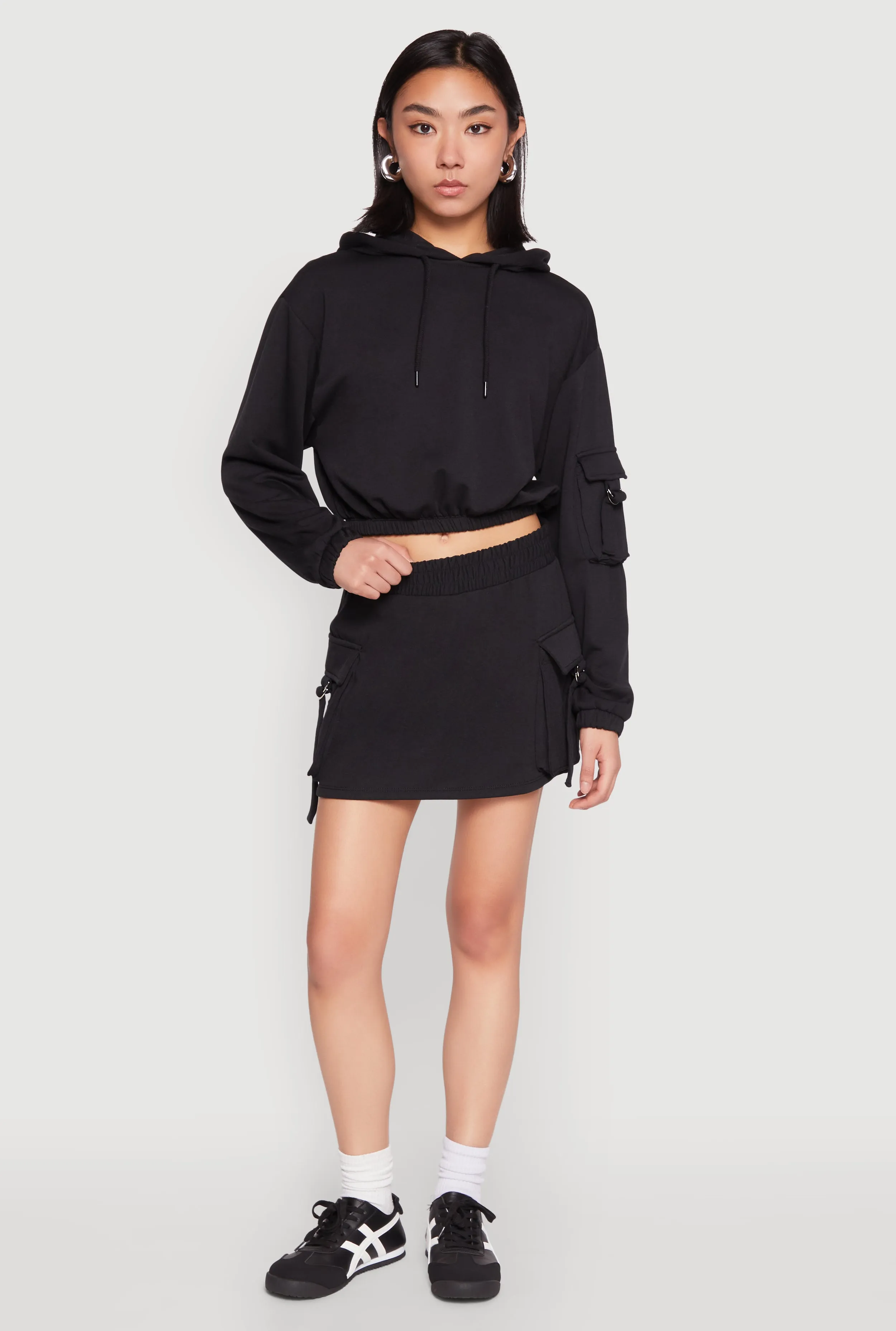 Iris Fleece Cargo Skort sold by Rainbow