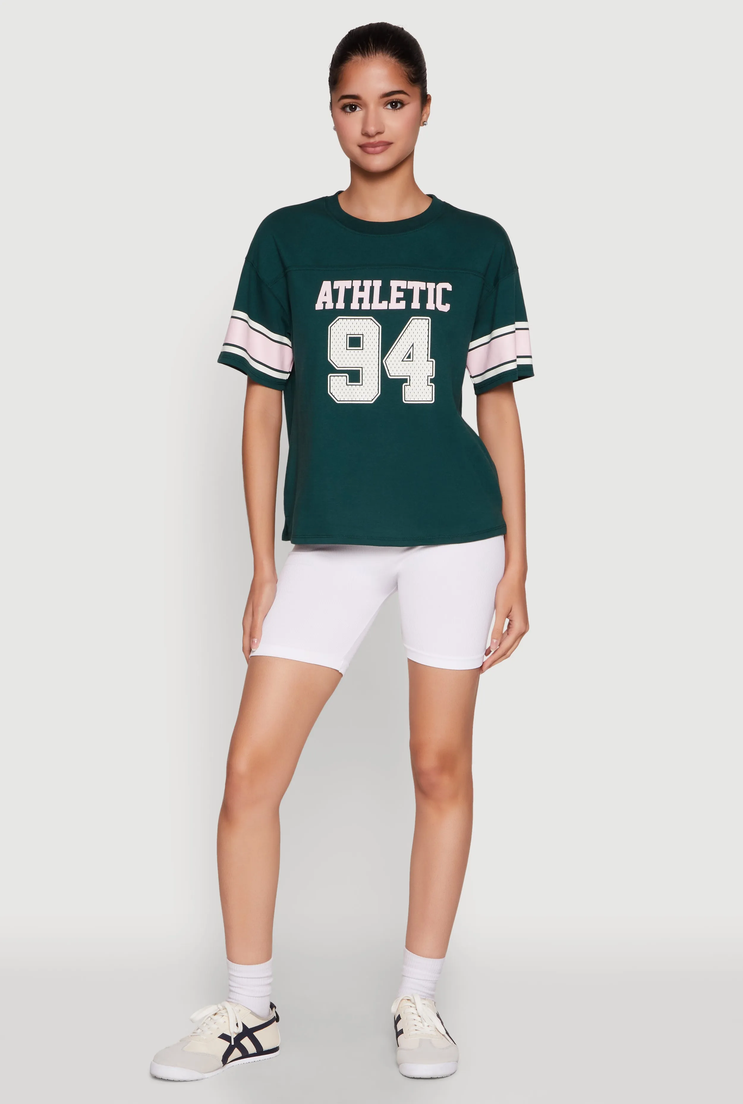 Almost Famous Graphic Varsity T Shirt sold by Rainbow product image thumbnail 3