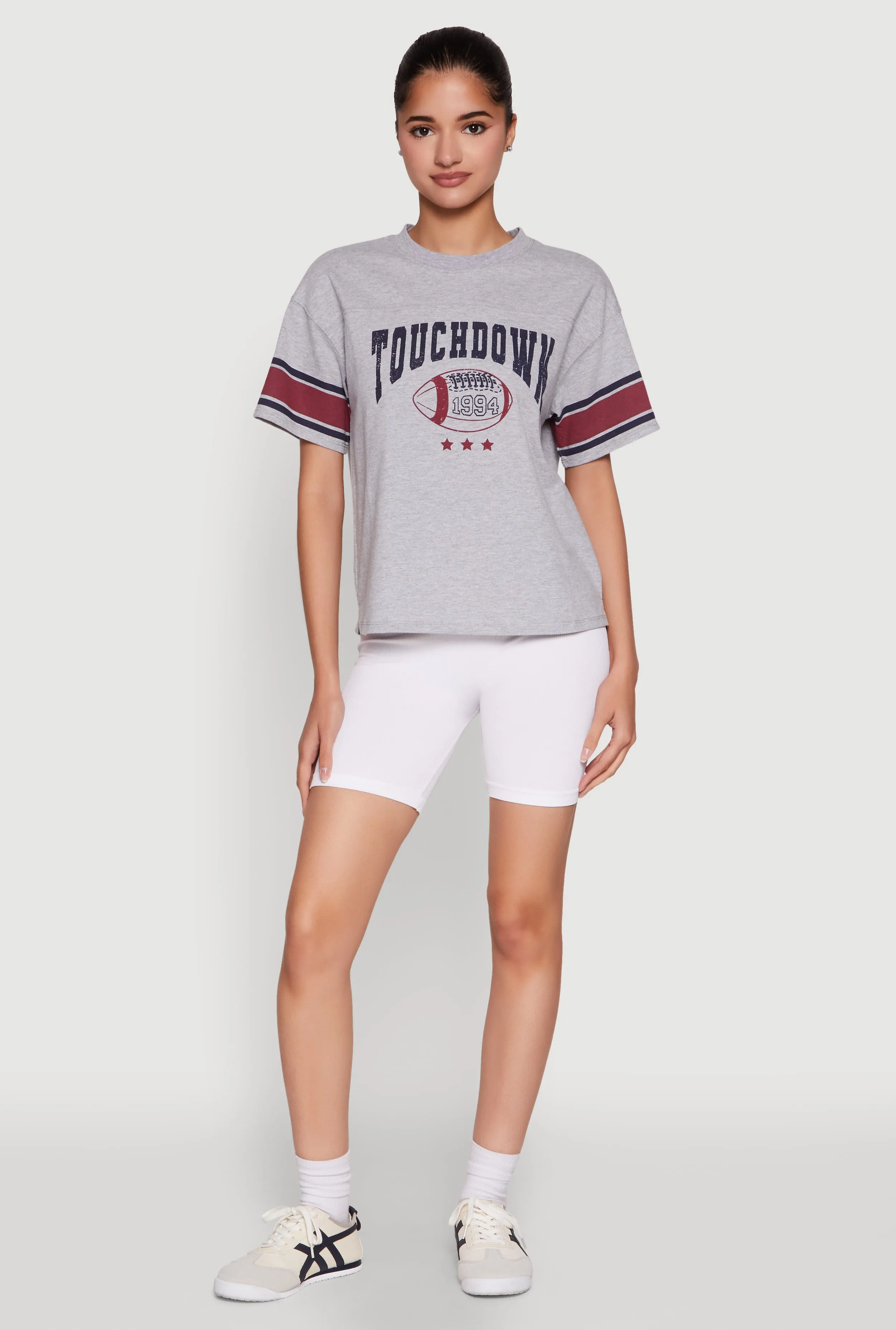 Almost Famous Graphic Varsity T Shirt sold by Rainbow