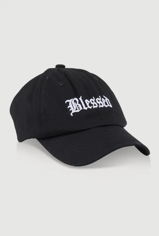 Blessed Backless Baseball Cap sold by Rainbow