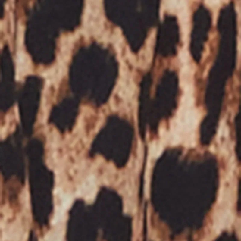 Plus Size Animal Print Tiered Halter Dress sold by Rainbow product image thumbnail 4