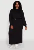 Plus Size Pullover Sweatshirt with Toggle Drawstring Hem sold by Rainbow