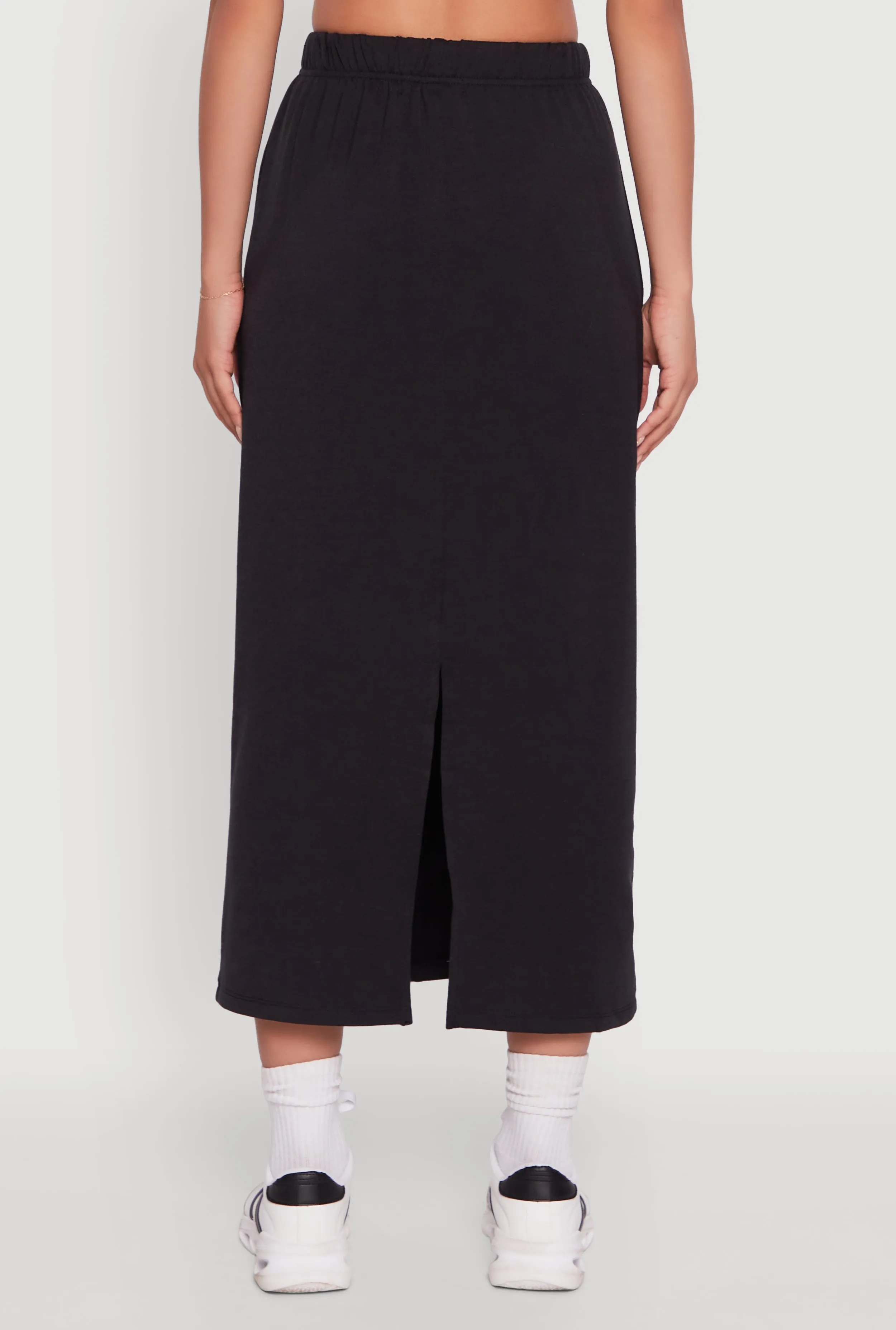 Fleece Maxi Skirt with Toggle Drawstring sold by Rainbow product image thumbnail 5