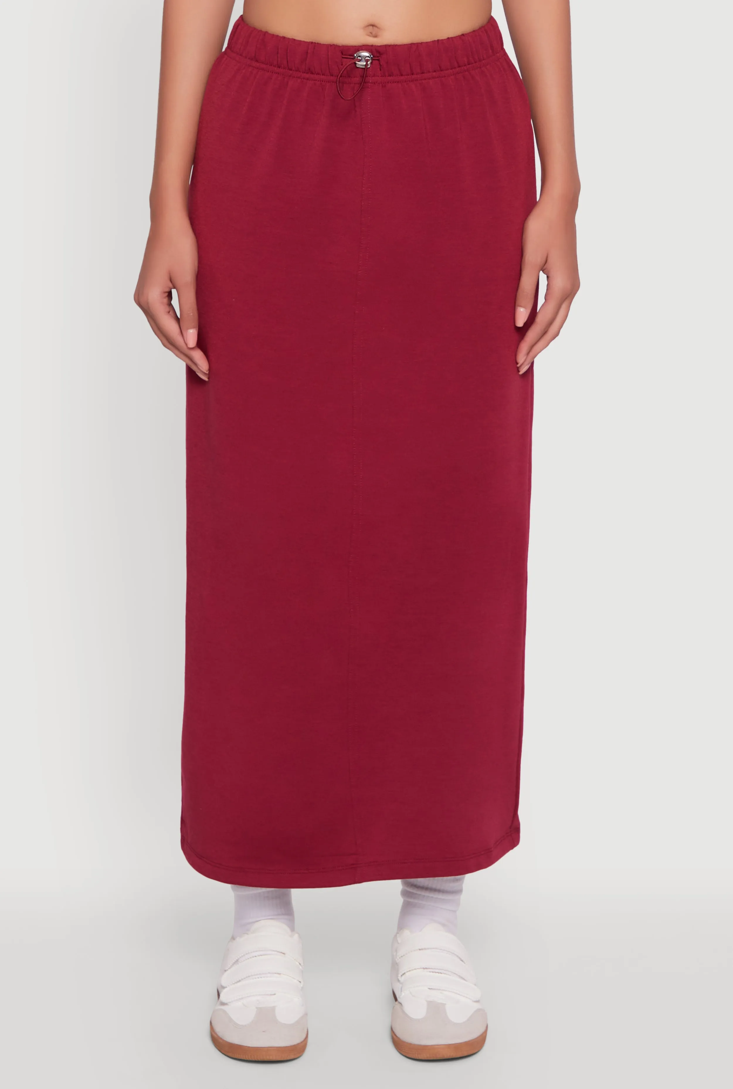 Fleece Maxi Skirt with Toggle Drawstring sold by Rainbow product image thumbnail 3