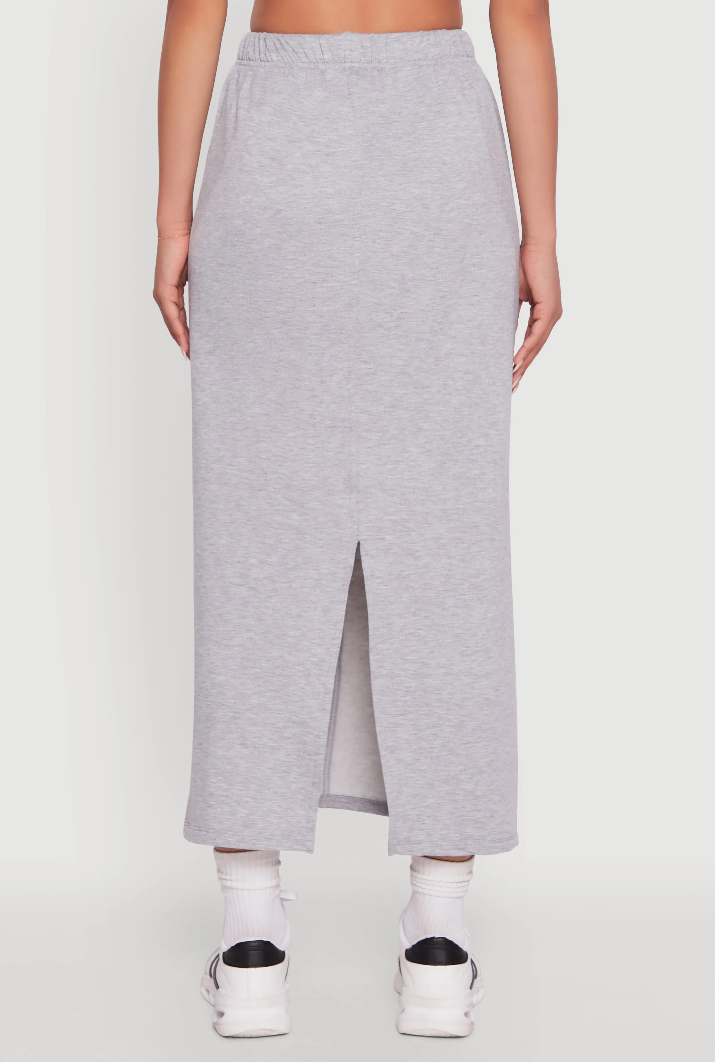 Fleece Maxi Skirt with Toggle Drawstring sold by Rainbow product image thumbnail 5