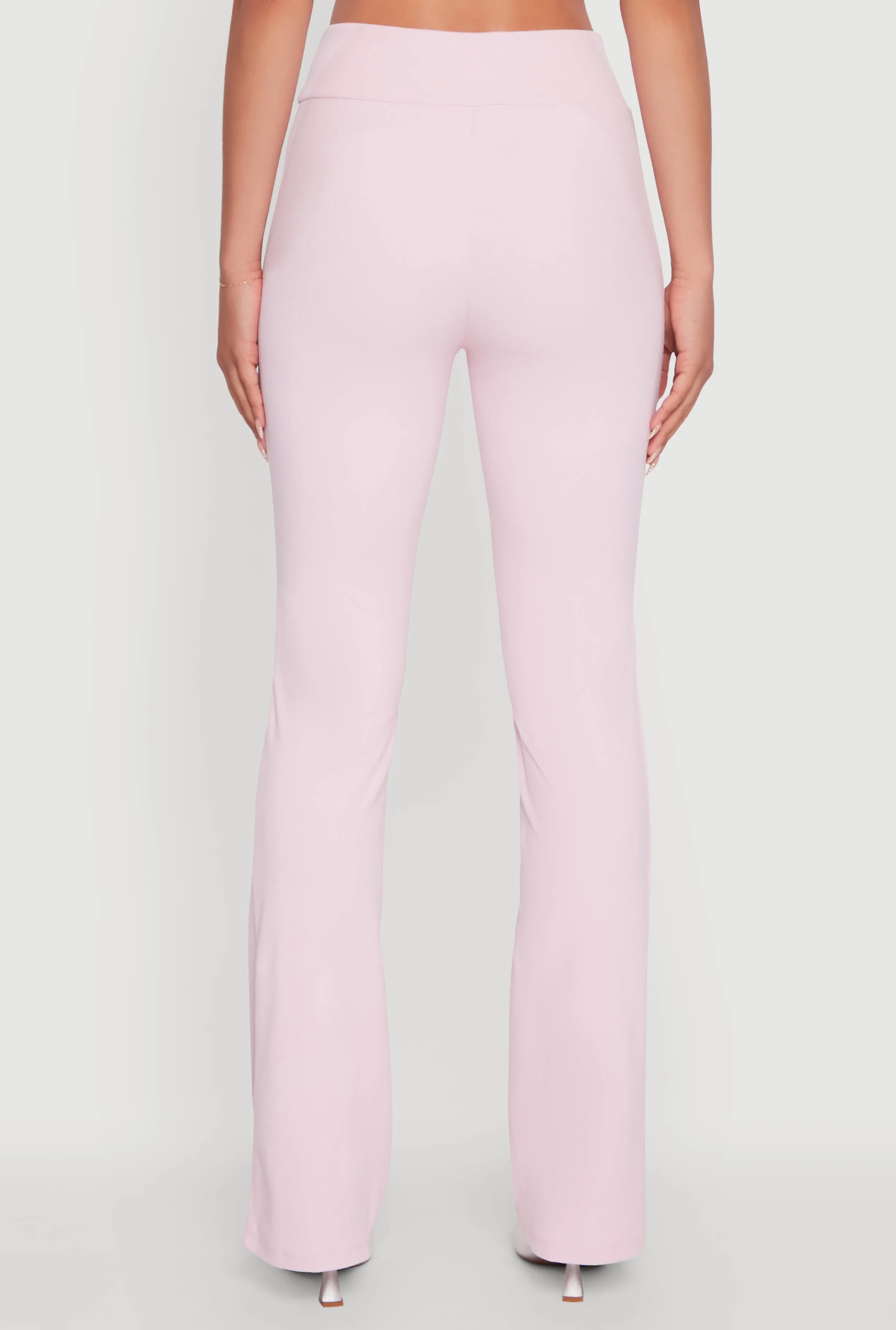 Brushed Knit Pintuck Pull On Slim Pants sold by Rainbow product image thumbnail 5