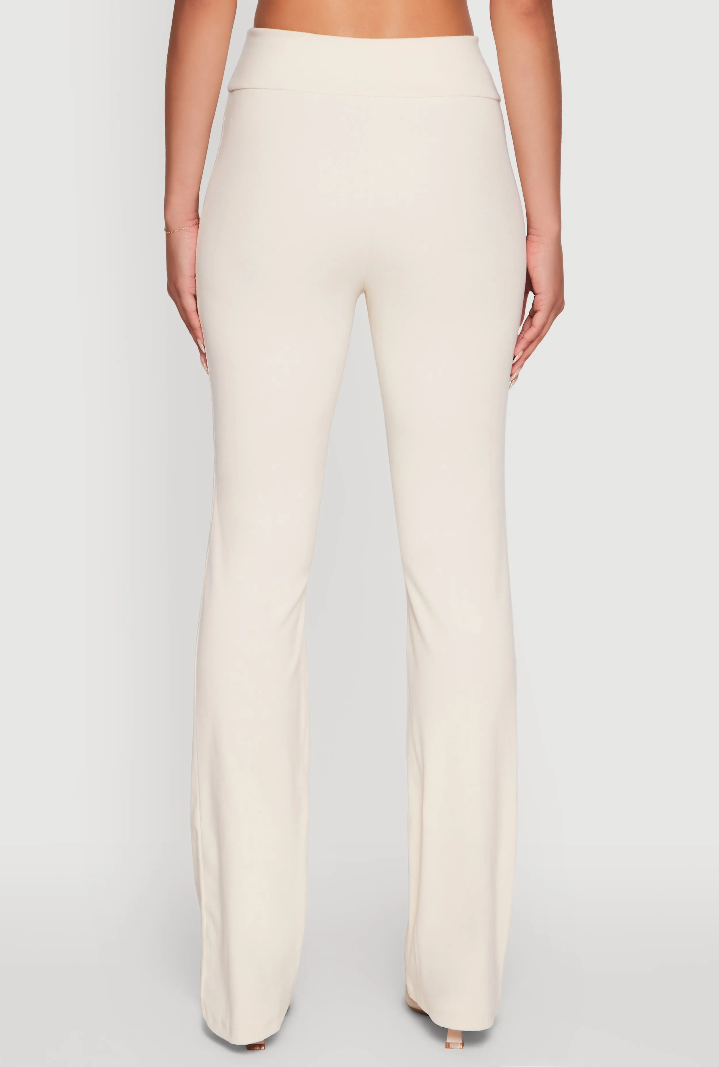 Brushed Knit Pintuck Pull On Slim Pants sold by Rainbow product image thumbnail 5