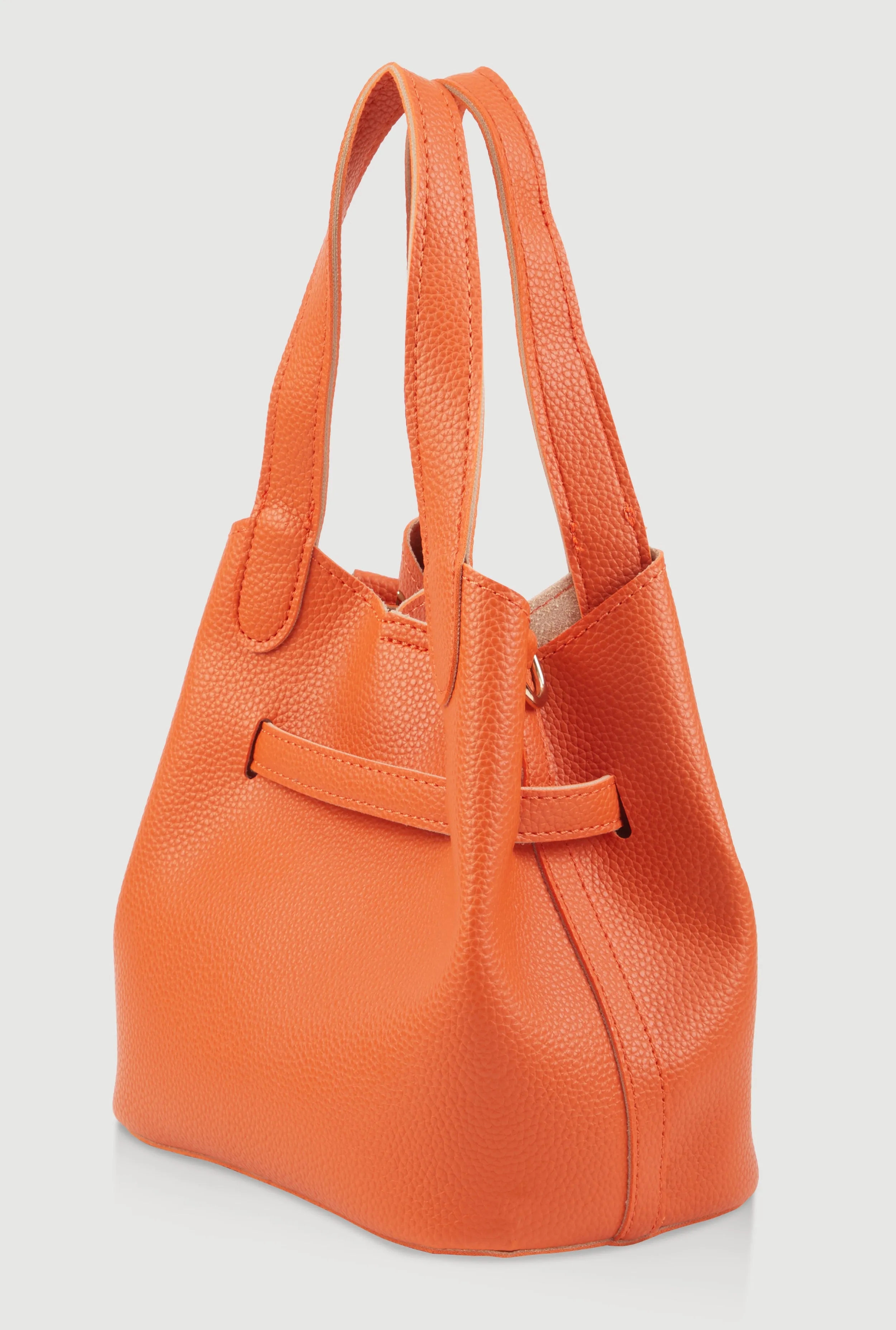 Belt Detail Convertible Bucket Bag sold by Rainbow product image thumbnail 5