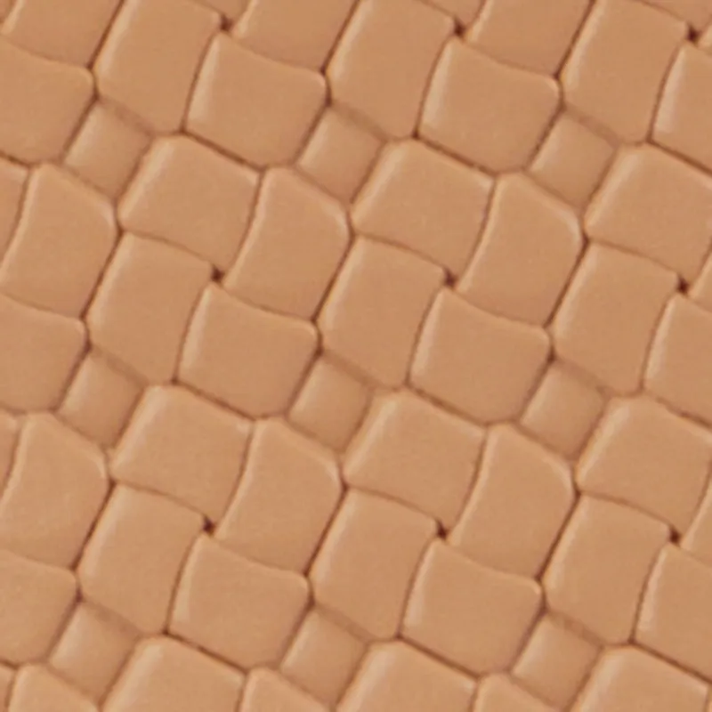 Faux Leather Basketweave Convertible Handbag sold by Rainbow product image thumbnail 4