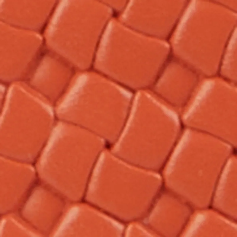 Faux Leather Basketweave Convertible Handbag sold by Rainbow product image thumbnail 4