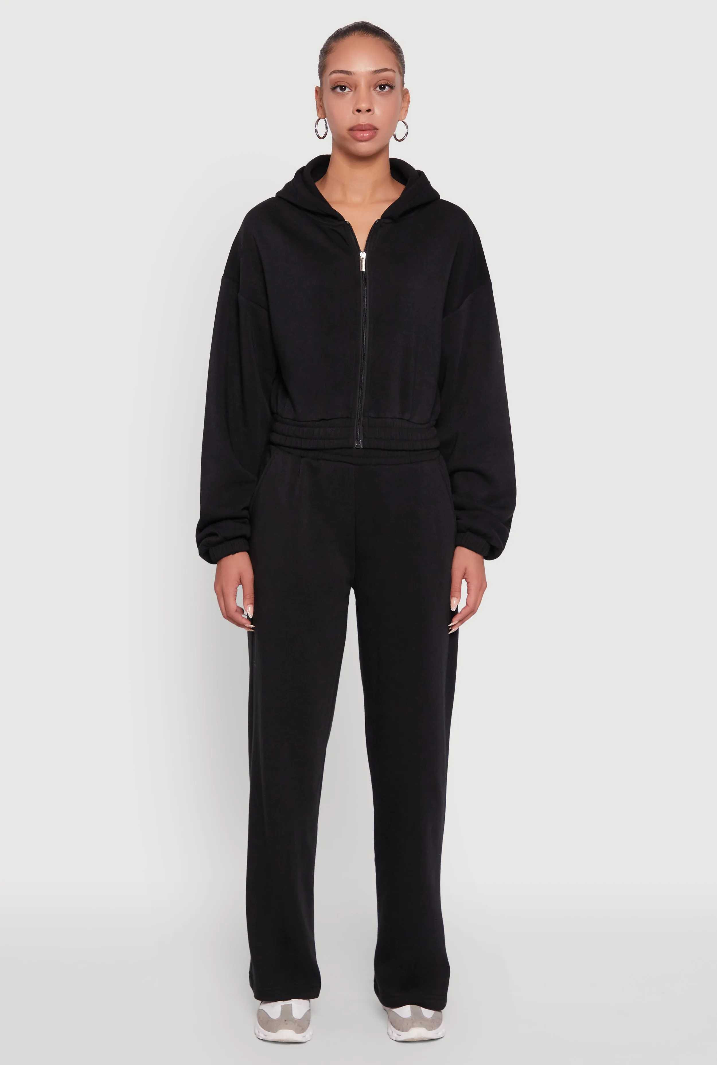 Elastic Waist Wide Leg Sweatpants sold by Rainbow product image thumbnail 2