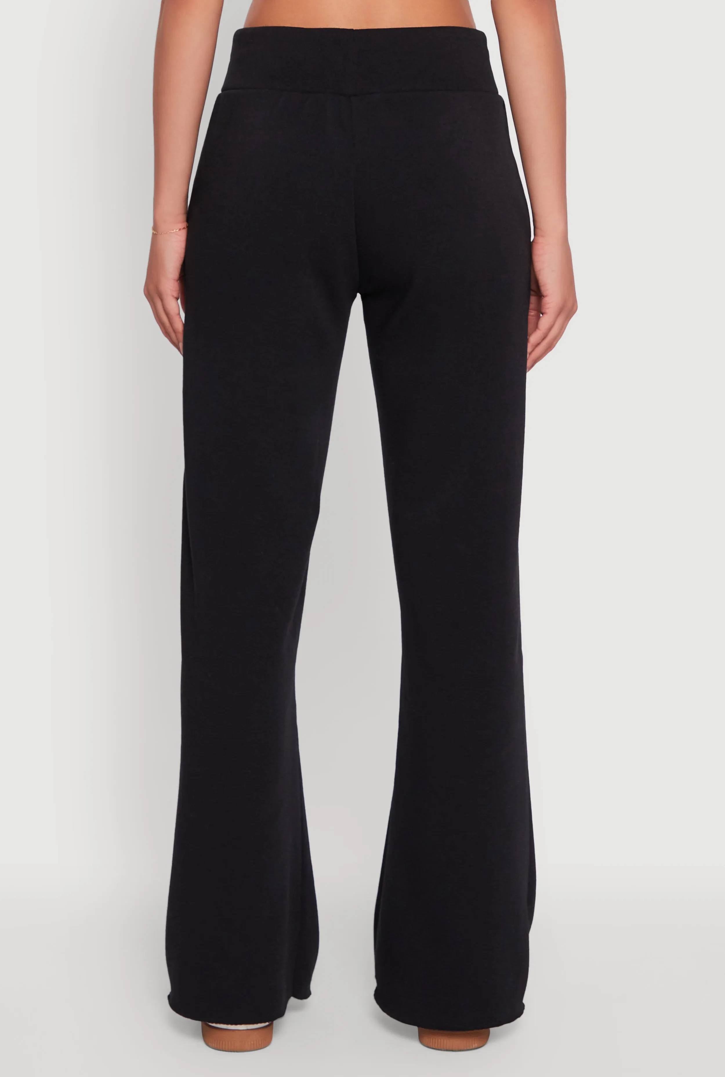 Toggle Drawstring Waist Flare Sweatpants sold by Rainbow product image thumbnail 5