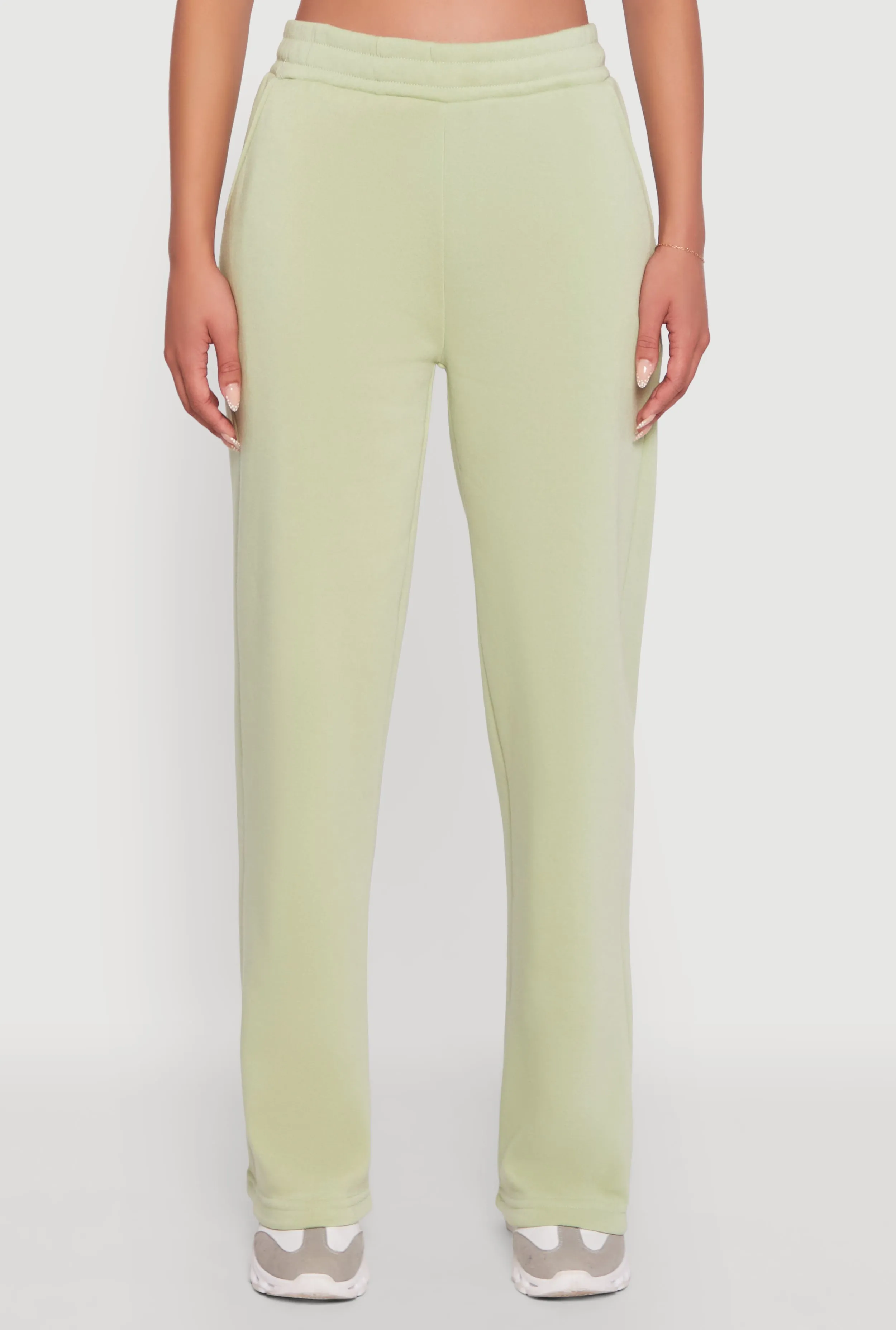 Elastic Waist Wide Leg Sweatpants sold by Rainbow product image thumbnail 3