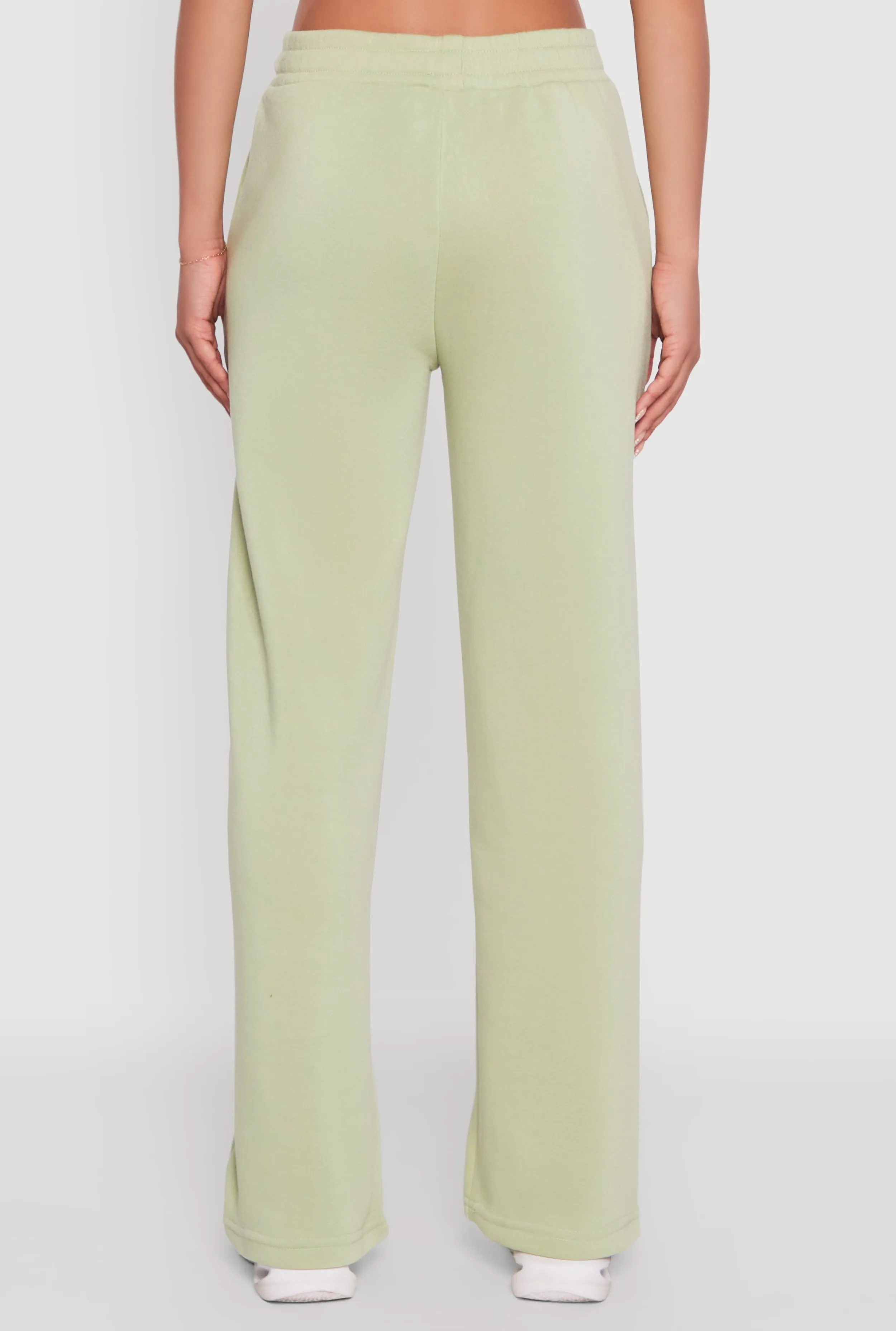 Elastic Waist Wide Leg Sweatpants sold by Rainbow product image thumbnail 5