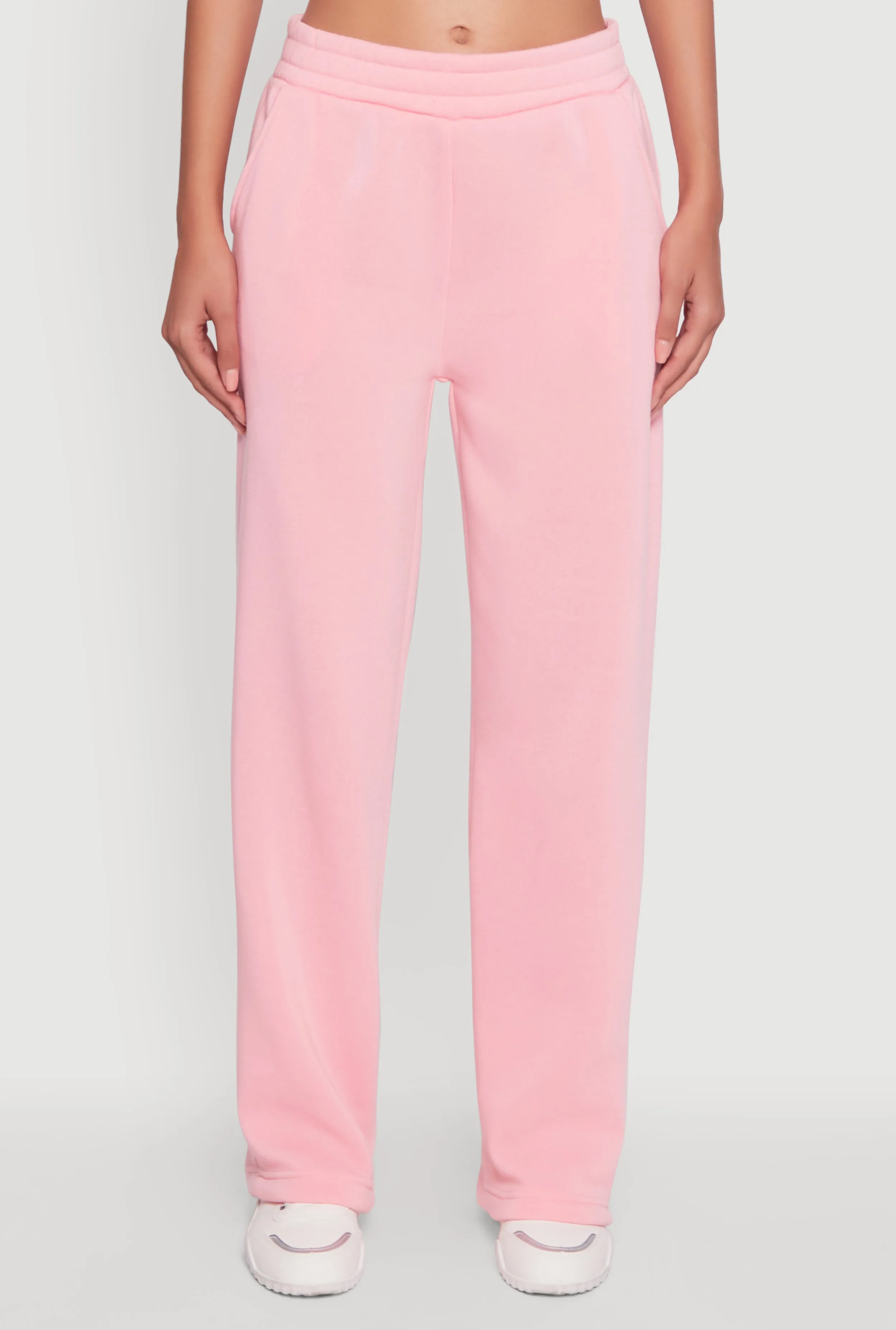 Elastic Waist Wide Leg Sweatpants sold by Rainbow product image thumbnail 3