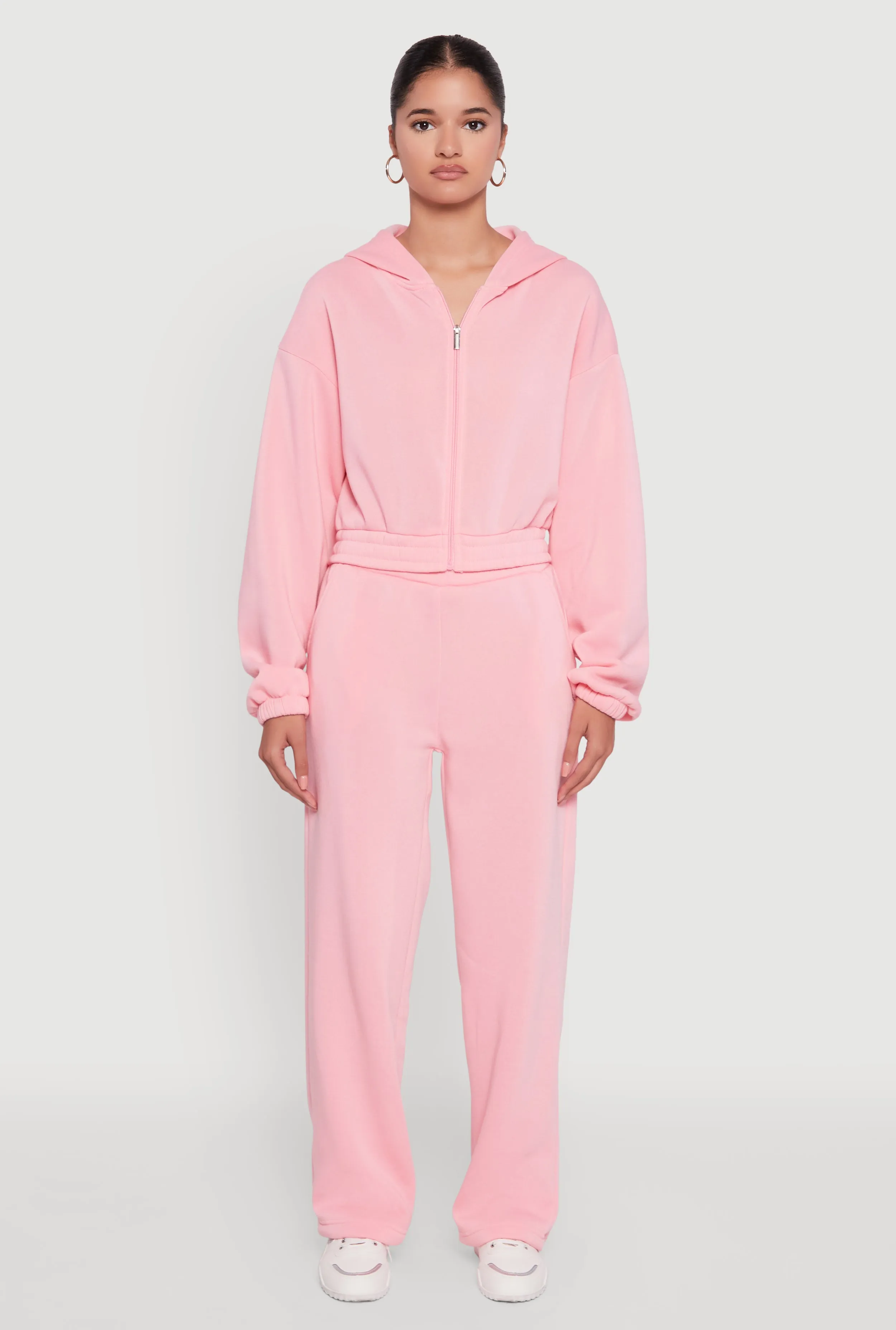 Elastic Waist Wide Leg Sweatpants sold by Rainbow product image thumbnail 2