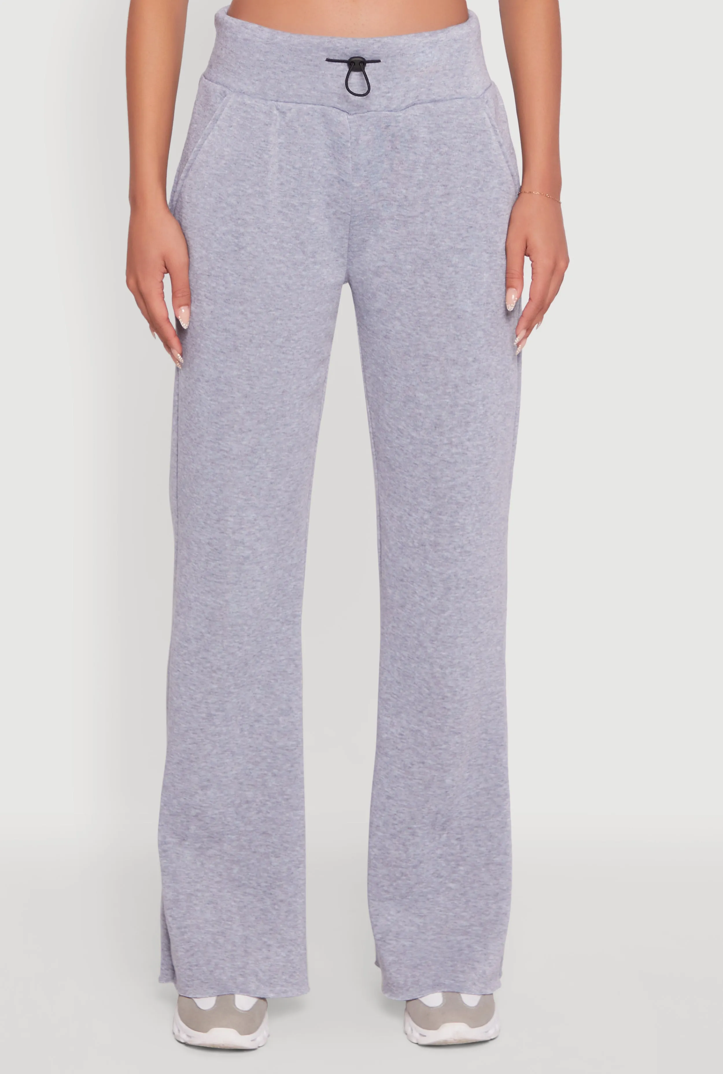 Toggle Drawstring Waist Flare Sweatpants sold by Rainbow product image thumbnail 3