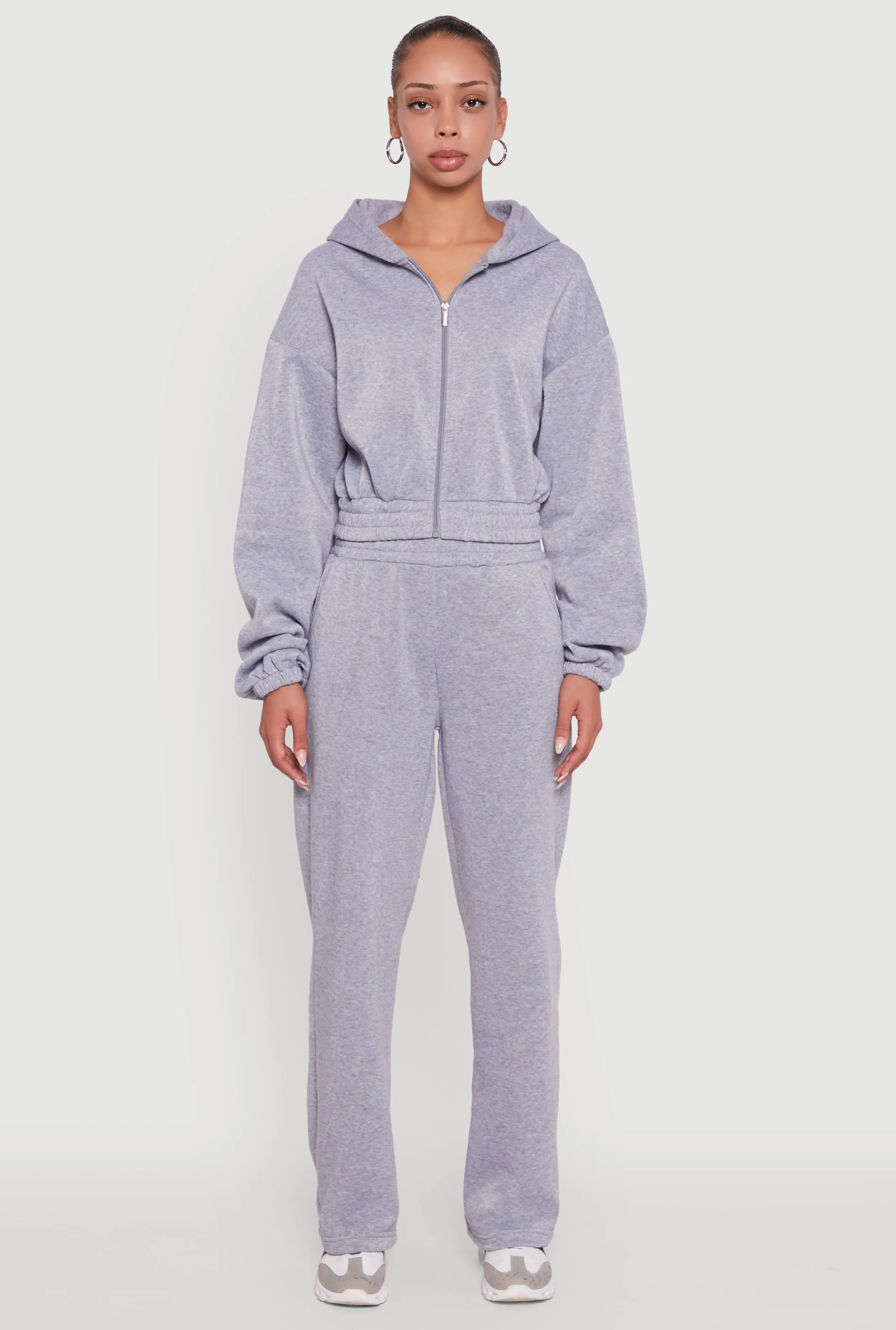 Elastic Waist Wide Leg Sweatpants sold by Rainbow product image thumbnail 2