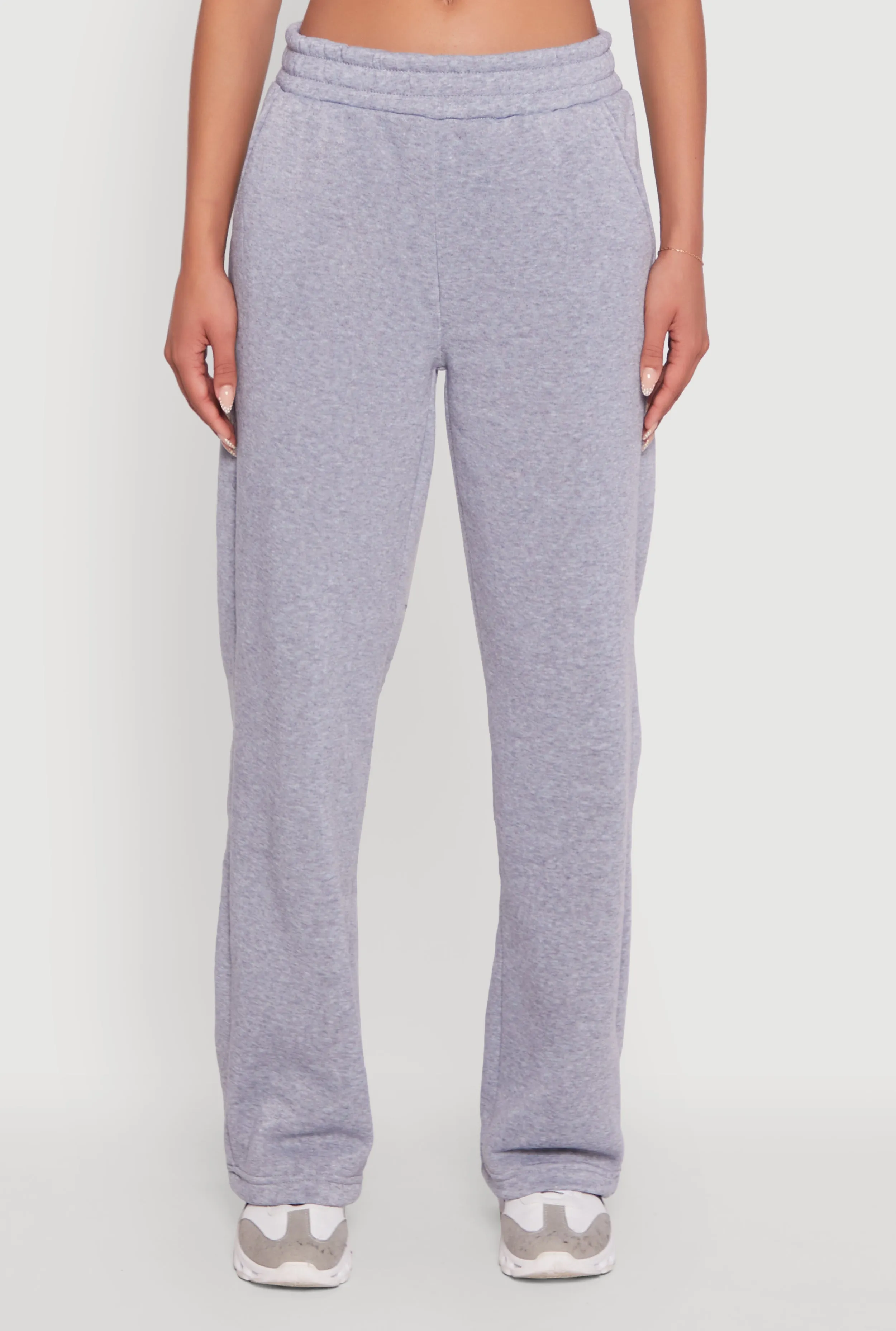 Elastic Waist Wide Leg Sweatpants sold by Rainbow product image thumbnail 3