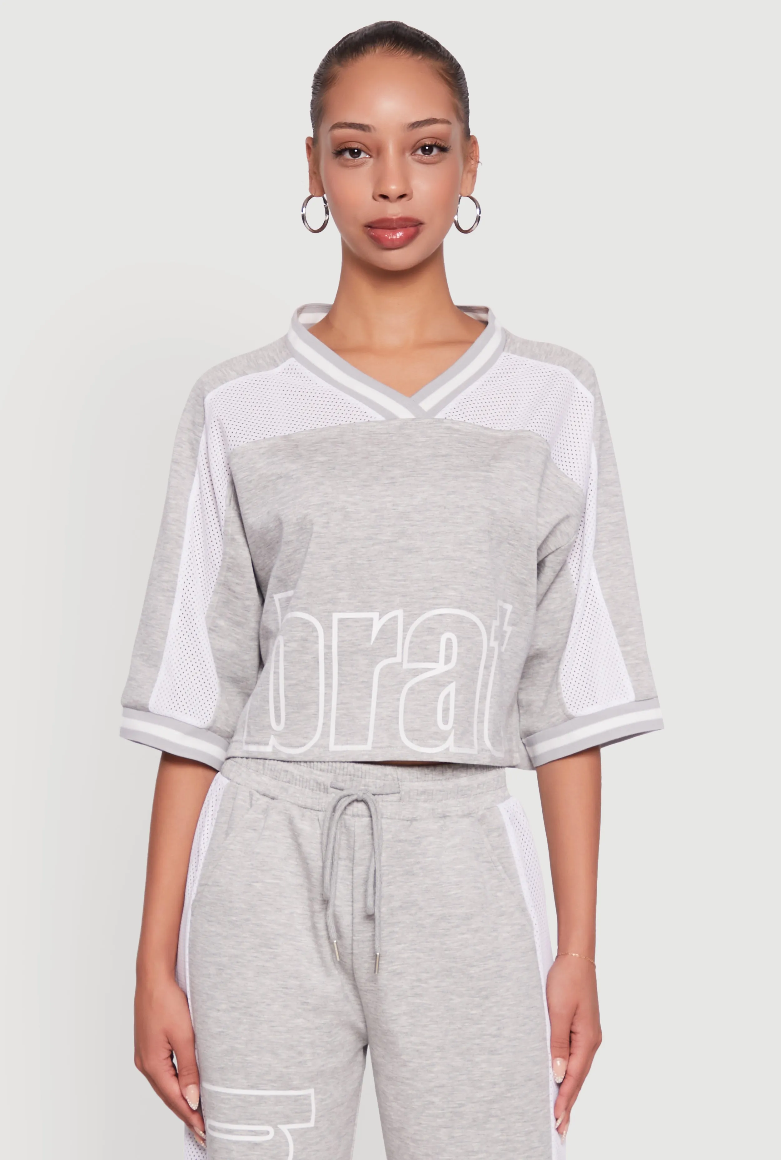 Brat Graphic Jersey Top sold by Rainbow