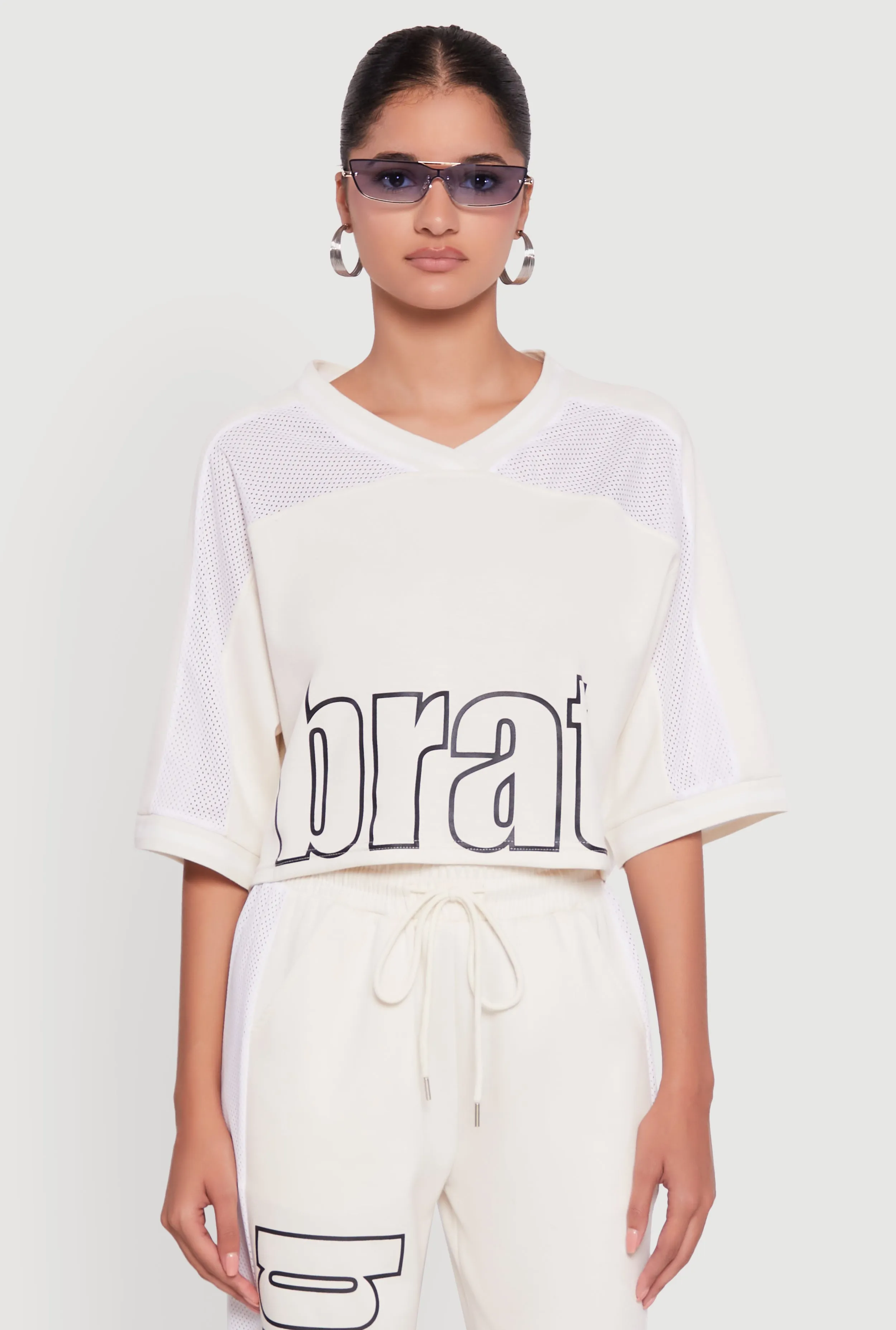 Brat Graphic Jersey Top sold by Rainbow product image thumbnail 3