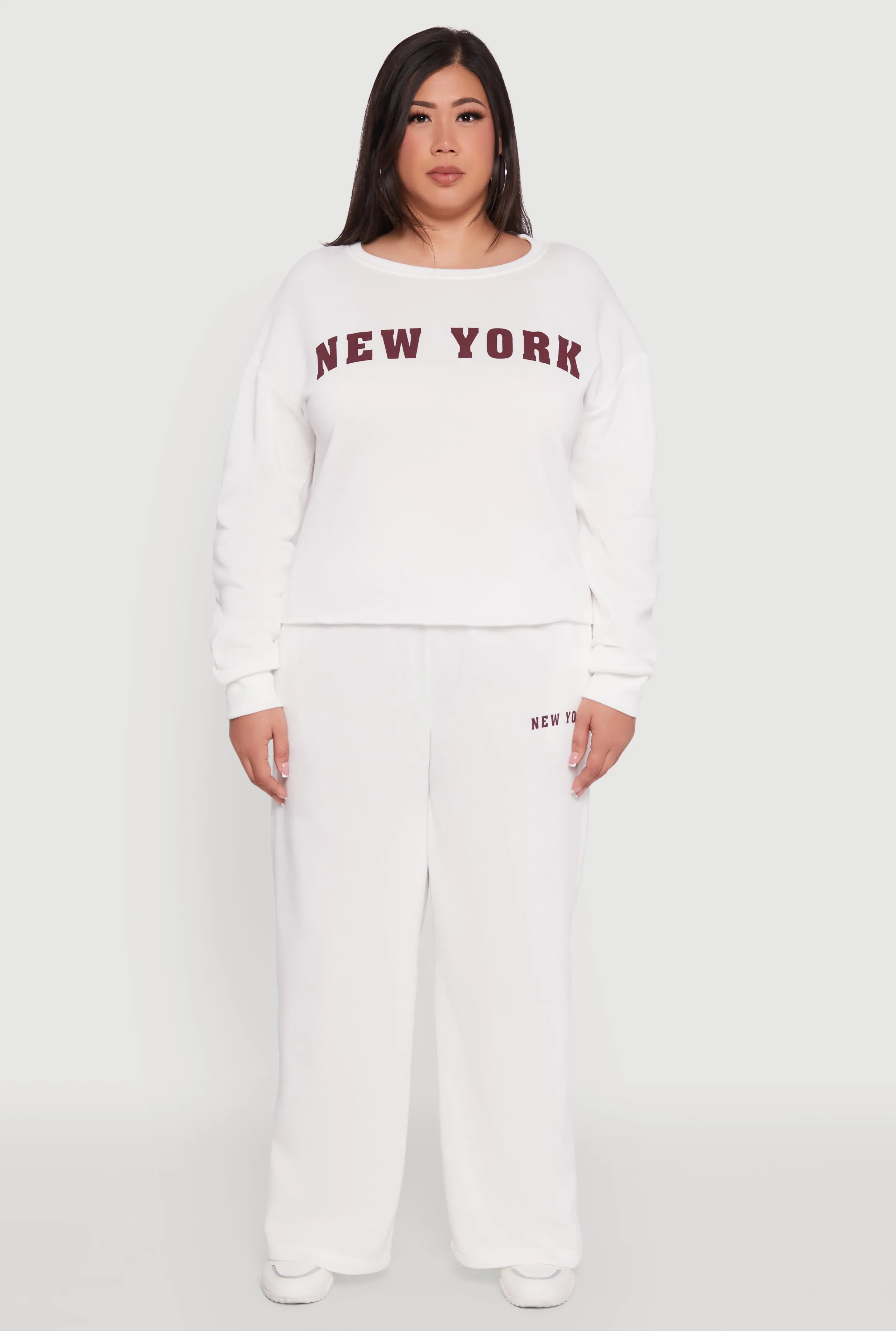Plus Size New York Graphic Sweatpants sold by Rainbow product image thumbnail 2