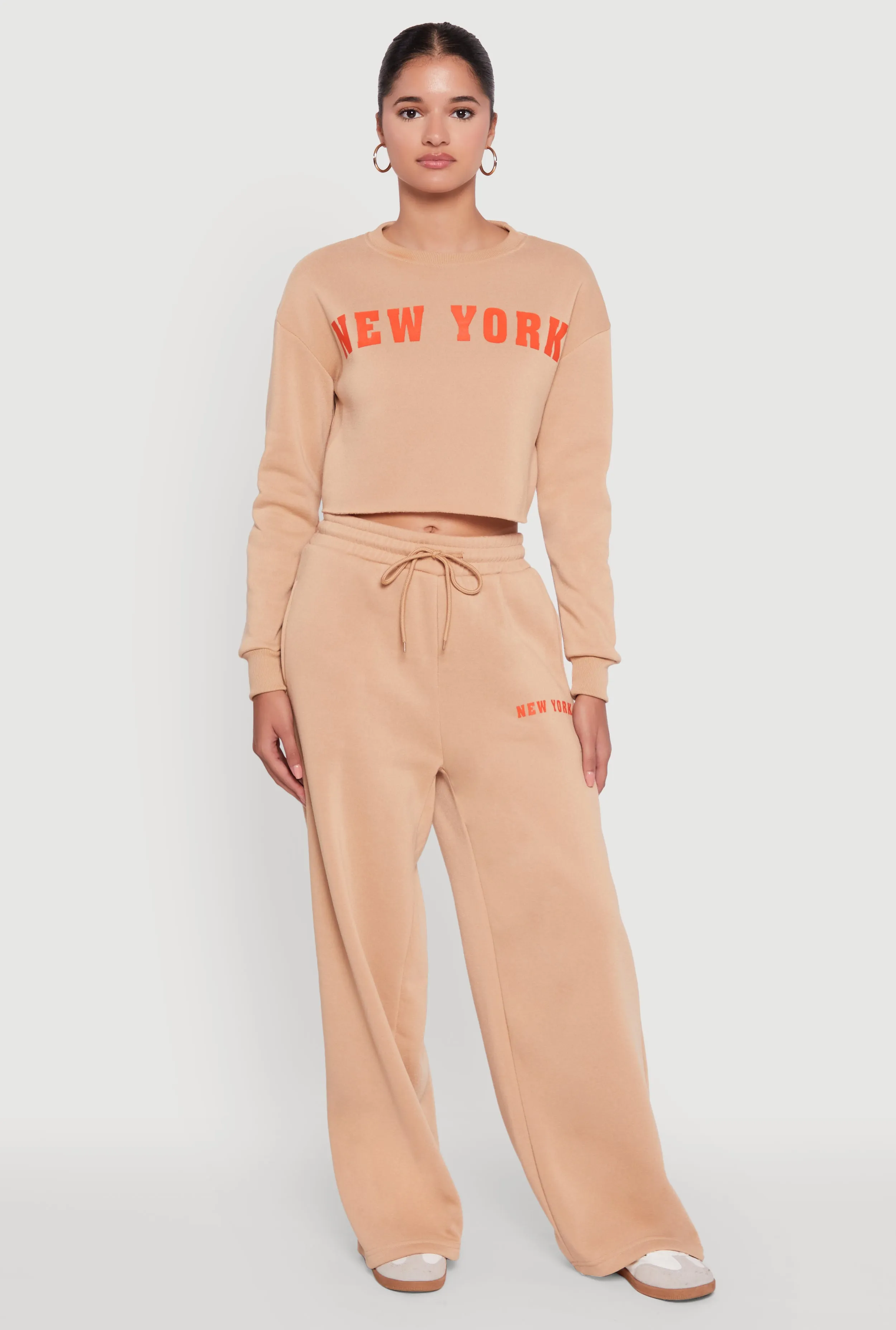 New York Graphic Cropped Sweatshirt sold by Rainbow product image thumbnail 2