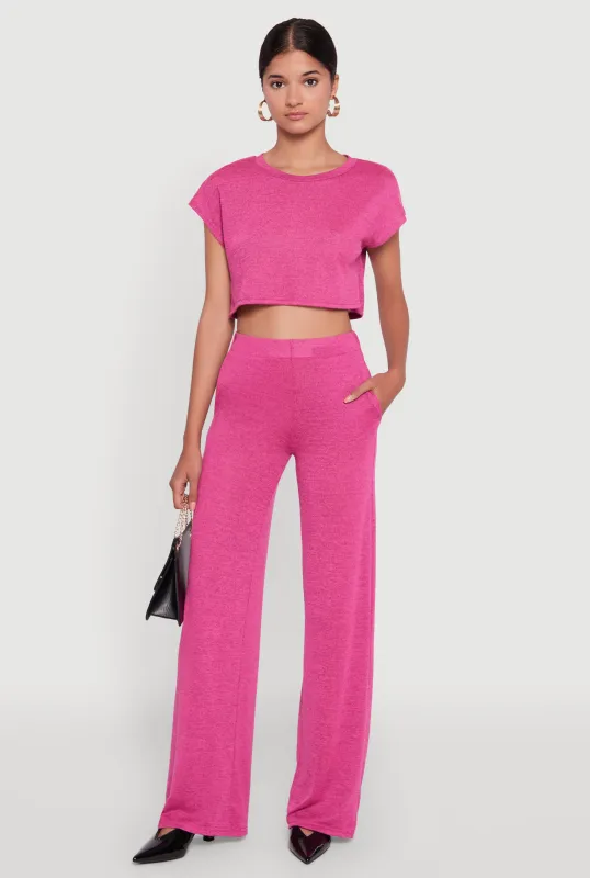 Daisy Pull On Wide Leg Pants sold by Rainbow
