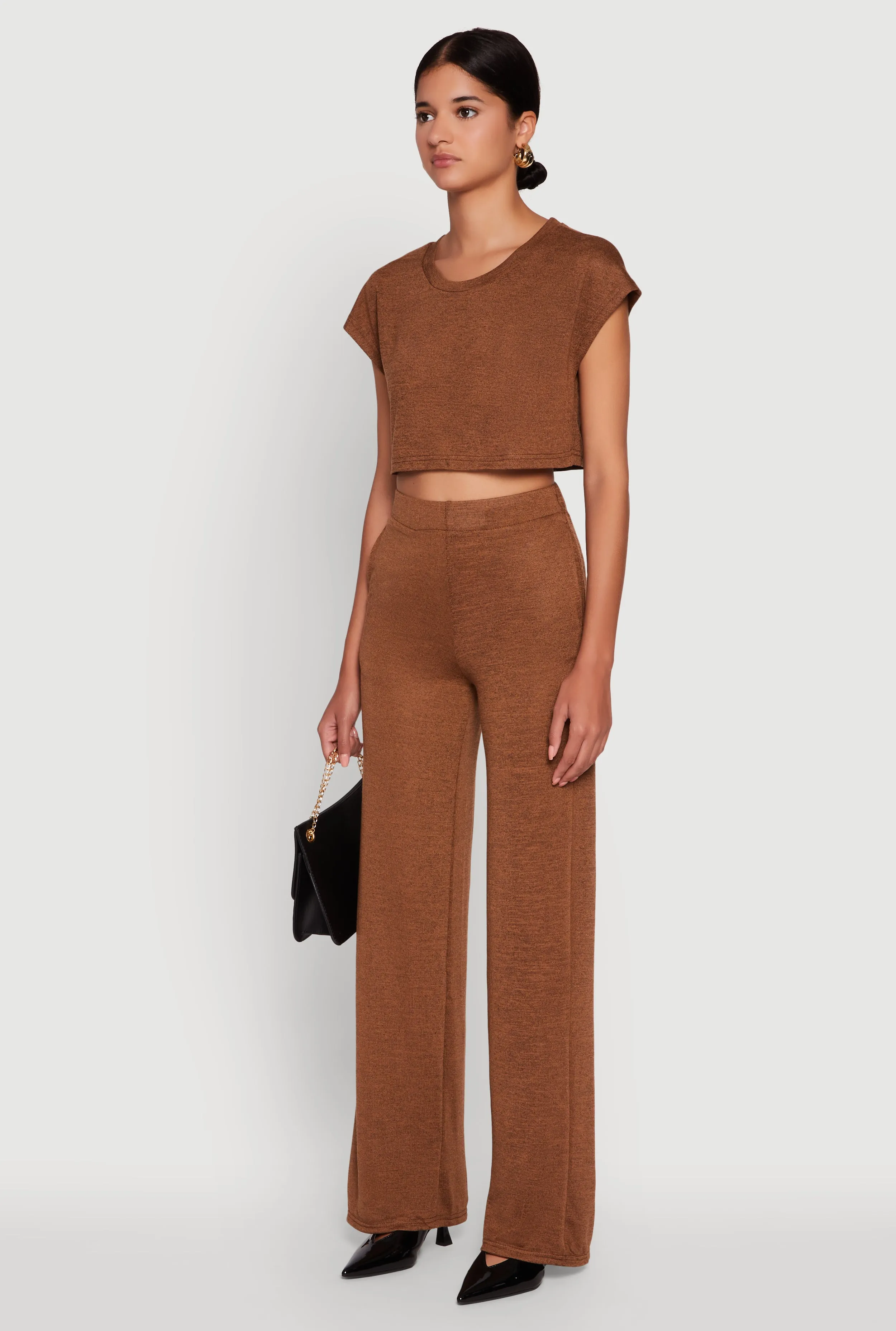 Daisy Dolman Sleeve Cropped Tee sold by Rainbow product image thumbnail 5