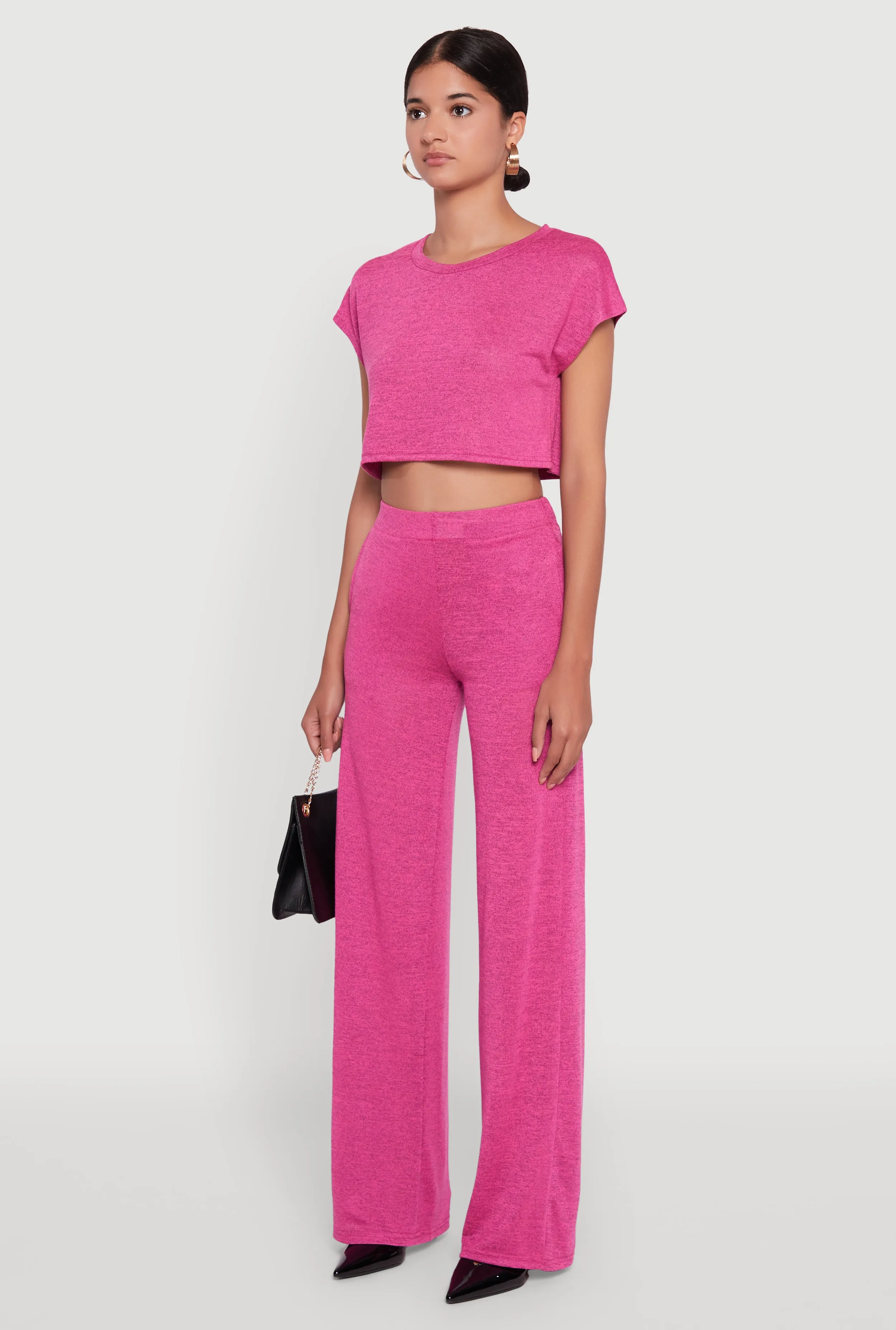 Daisy Dolman Sleeve Cropped Tee sold by Rainbow product image thumbnail 5