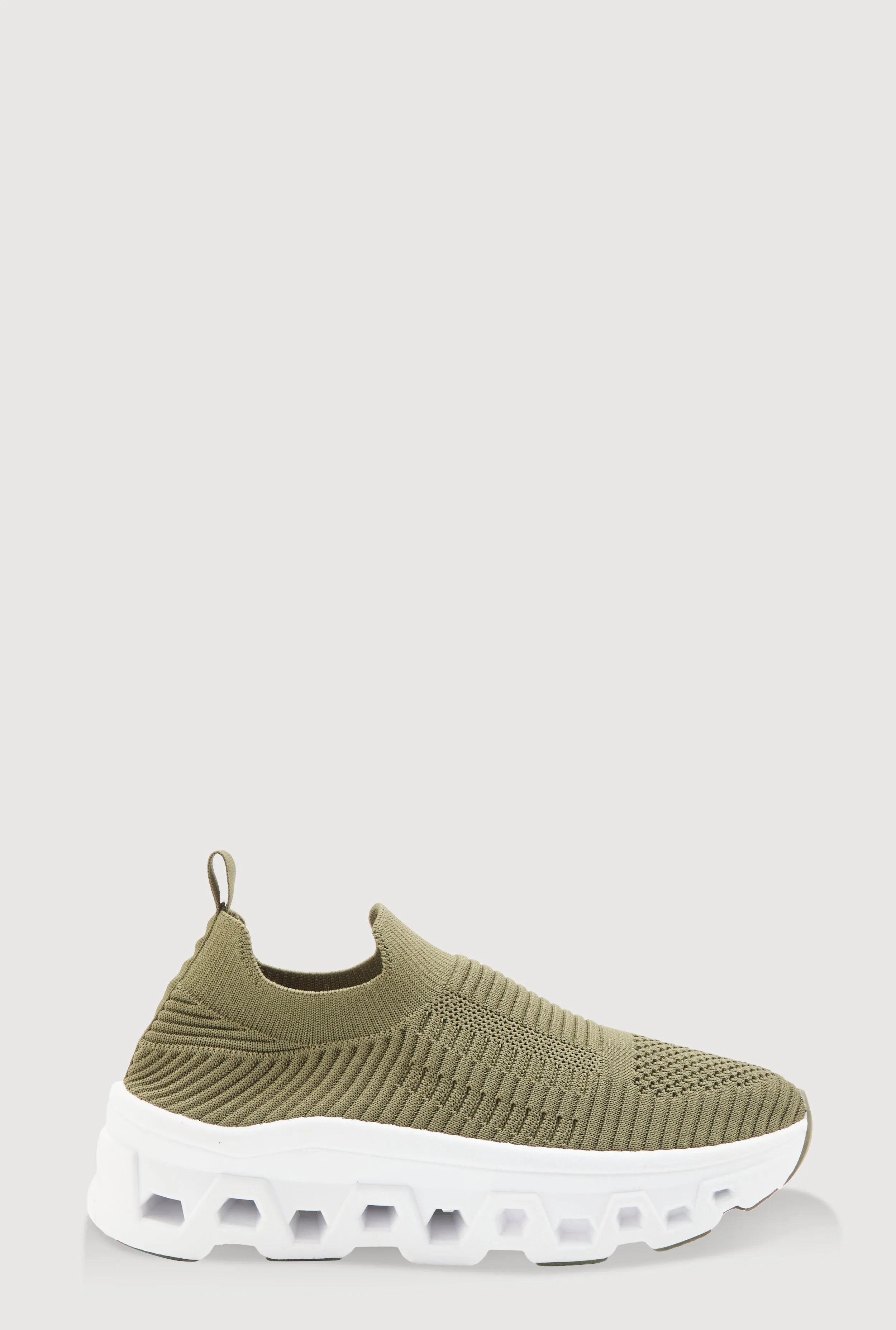 Cut Out Sole Slip On Platform Sneakers sold by Rainbow product image thumbnail 2