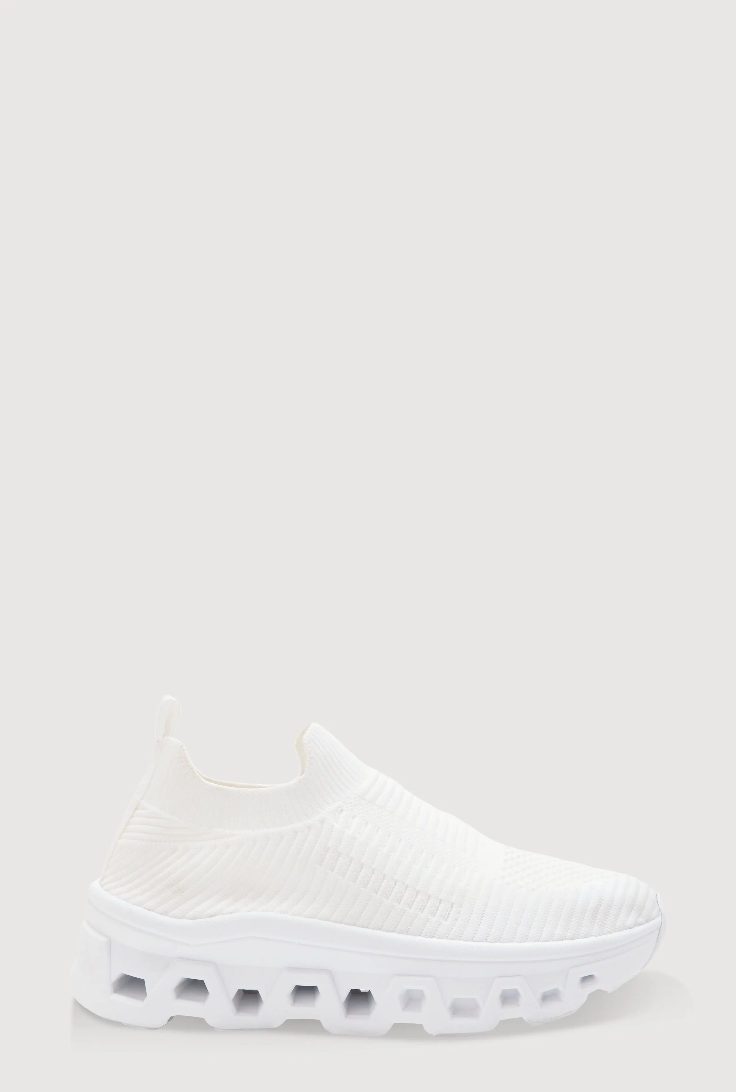 Cut Out Sole Slip On Platform Sneakers sold by Rainbow product image thumbnail 2